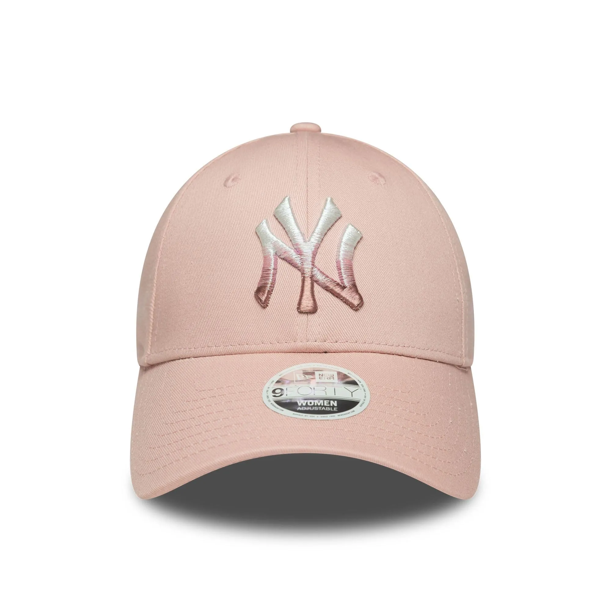 New Era New York Yankees Logo Metallico 9Forty Cappello Donna Rosa - immagine 2