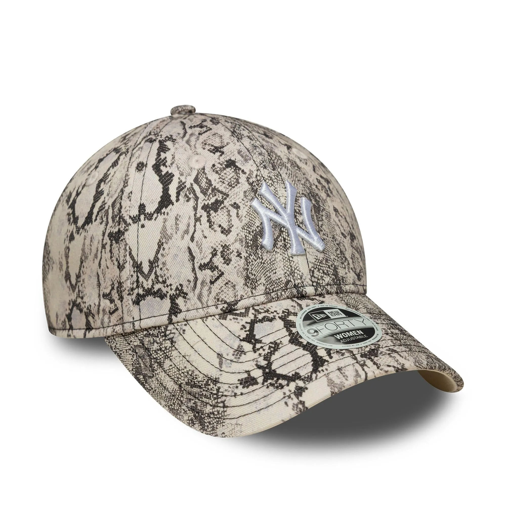 New Era New York Yankees Serpente 9Forty Cappello Donna Beige Marrone - immagine 3