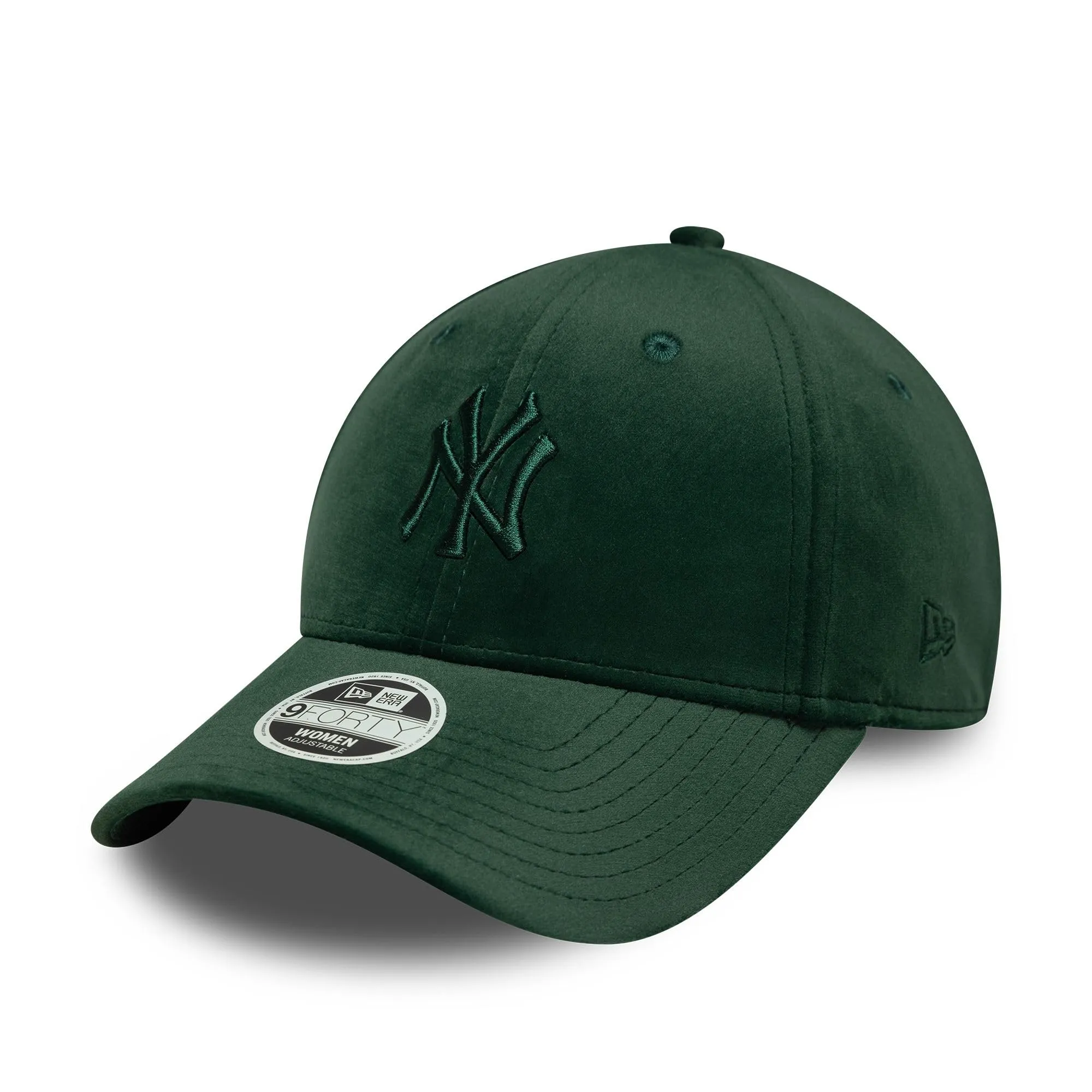 New Era New York Yankees Berretto da Donna 9Forty in Velluto Verde - immagine 1