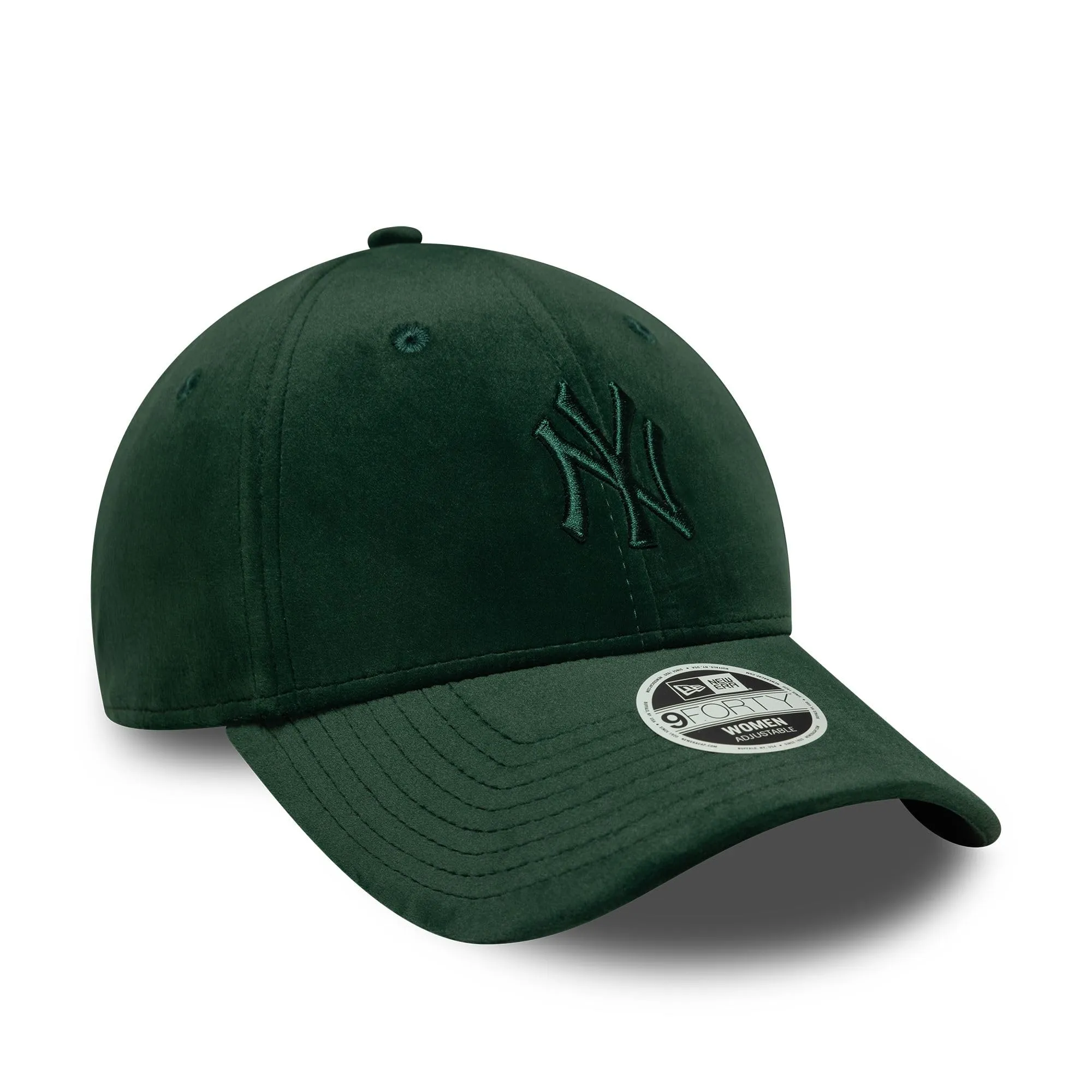 New Era New York Yankees Berretto da Donna 9Forty in Velluto Verde - immagine 3