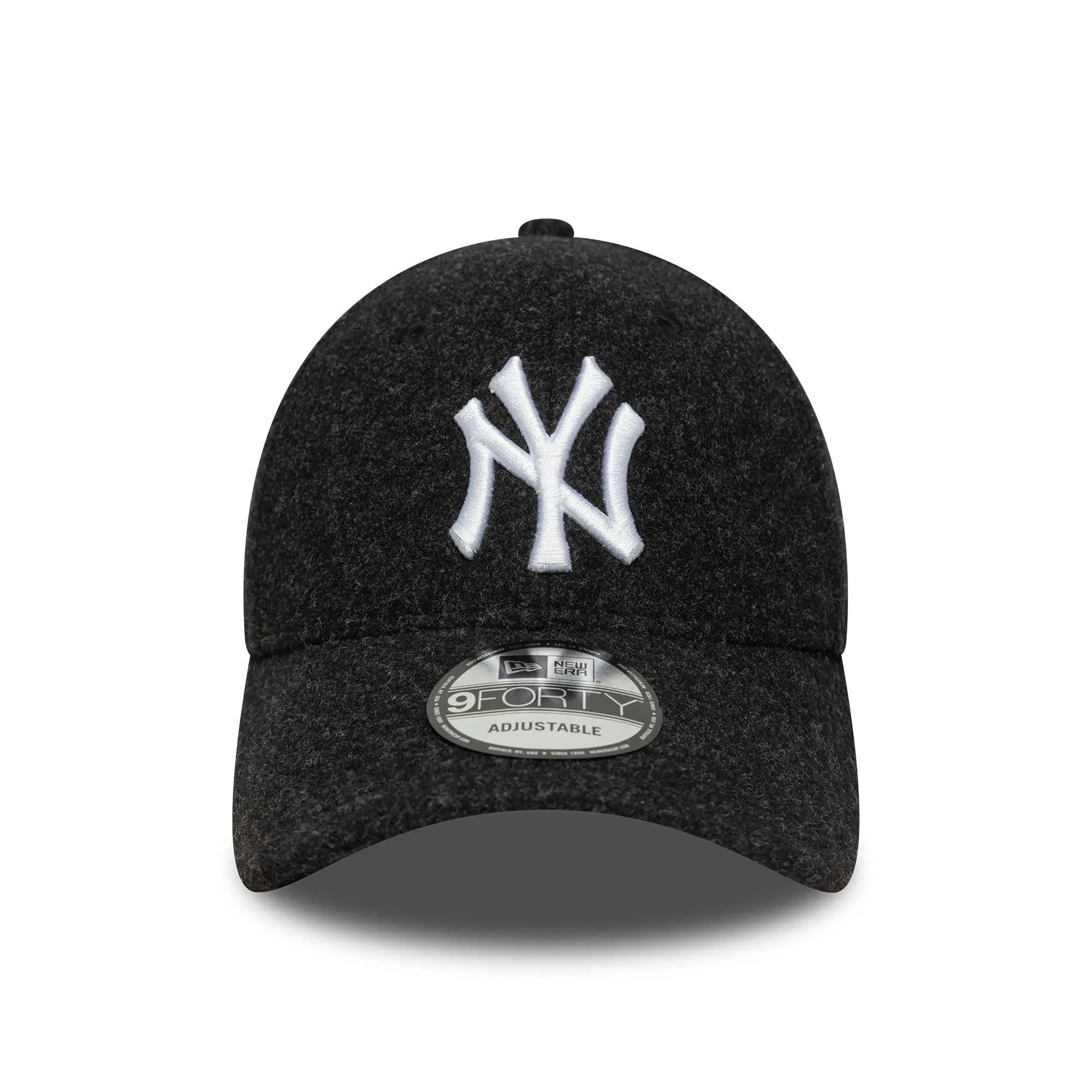 New Era New York Yankees MLB Melton Wool 9Forty Snapback Cap Nero - immagine 2