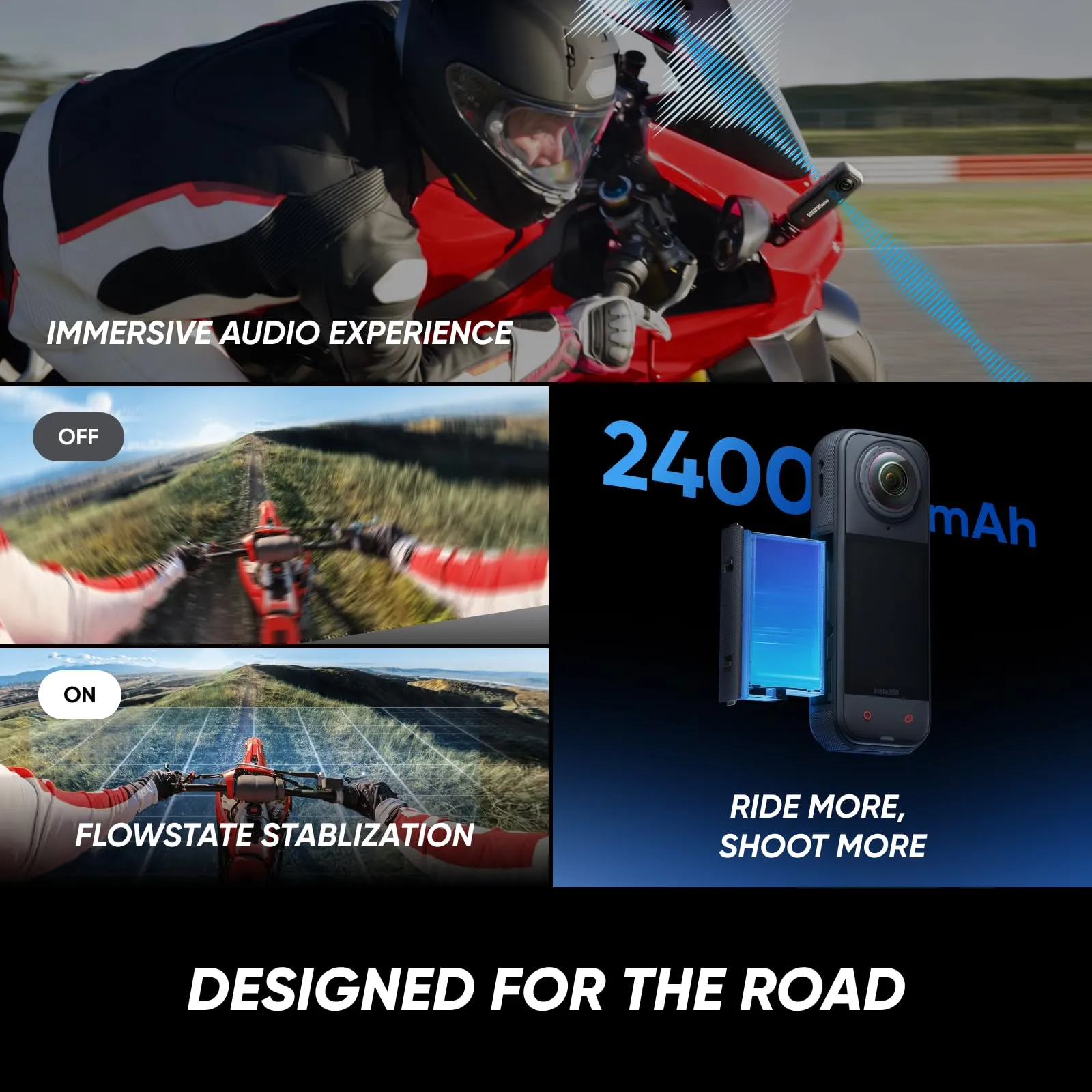 Insta360 X5 Edizione Campionato MM93 2025 - Action Cam 360° 8K - immagine 9