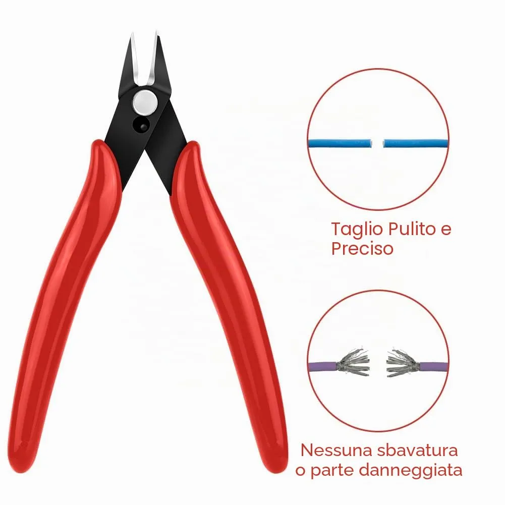 Ainiv Pinza da Taglio Diagonale di Precisione, 2 Pezzi - immagine 7