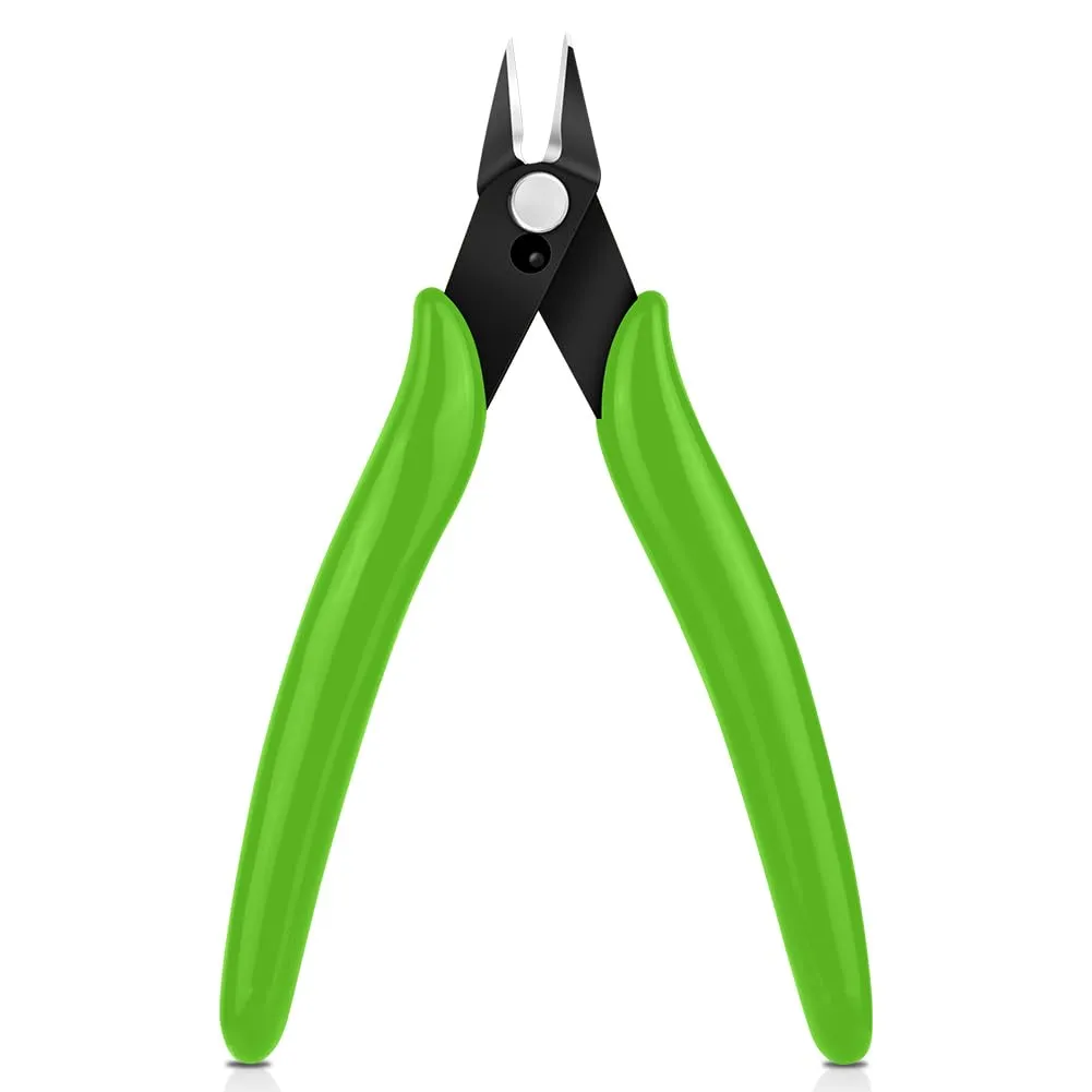 Ainiv Pinza da Taglio Diagonale di Precisione, Verde - immagine 2