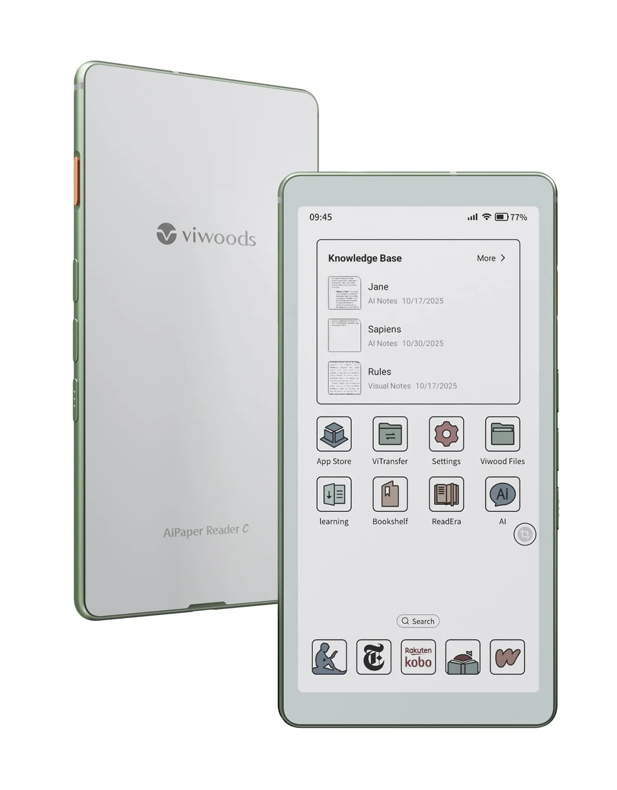 VIWOODS AiPaper Reader C E-Ink a Colori 6,13" AI 128 GB - immagine 1