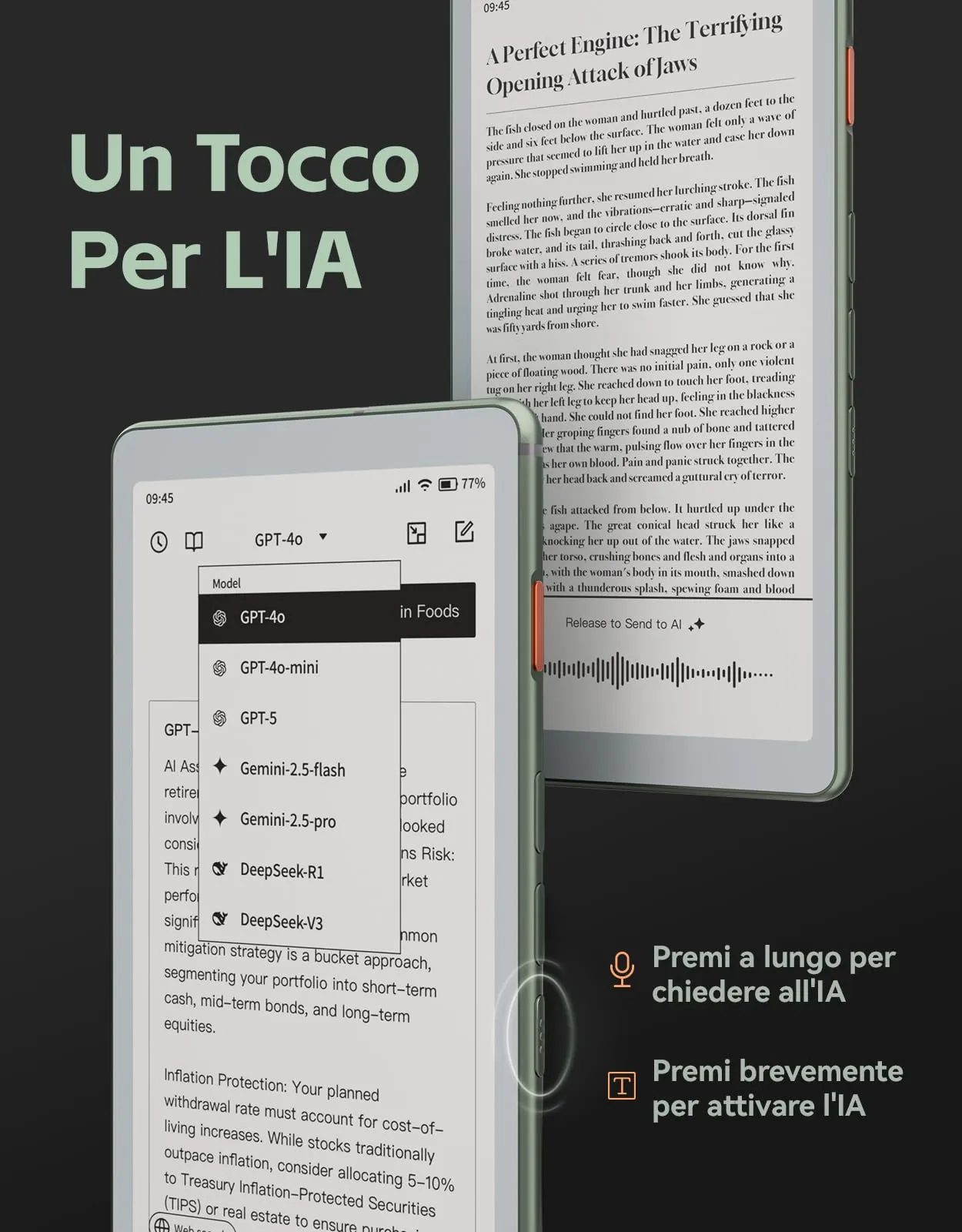 VIWOODS AiPaper Reader C E-Ink a Colori 6,13" AI 128 GB - immagine 4