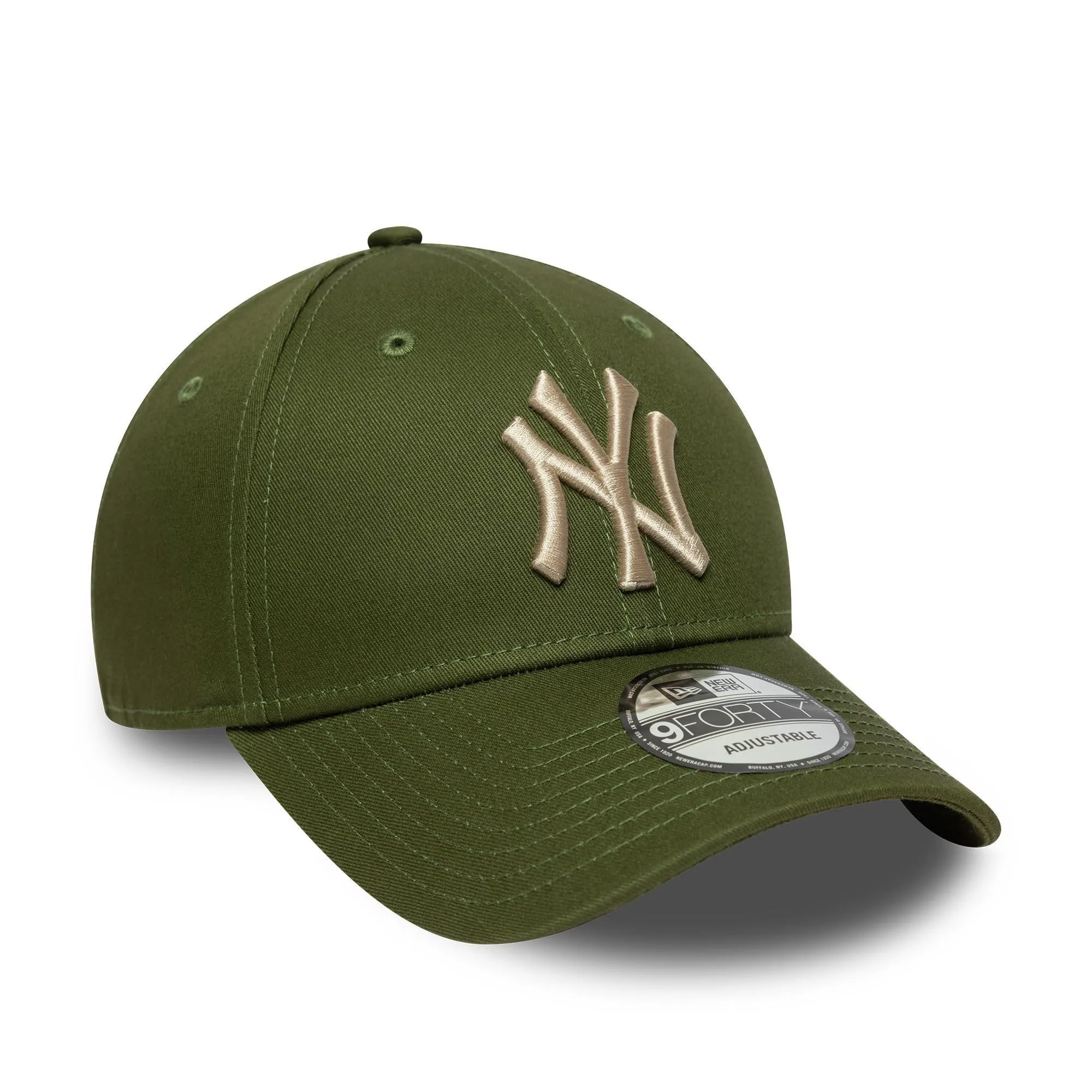 New Era New York Yankees MLB League Essential 9Forty Cap - Verde Oliva - immagine 3