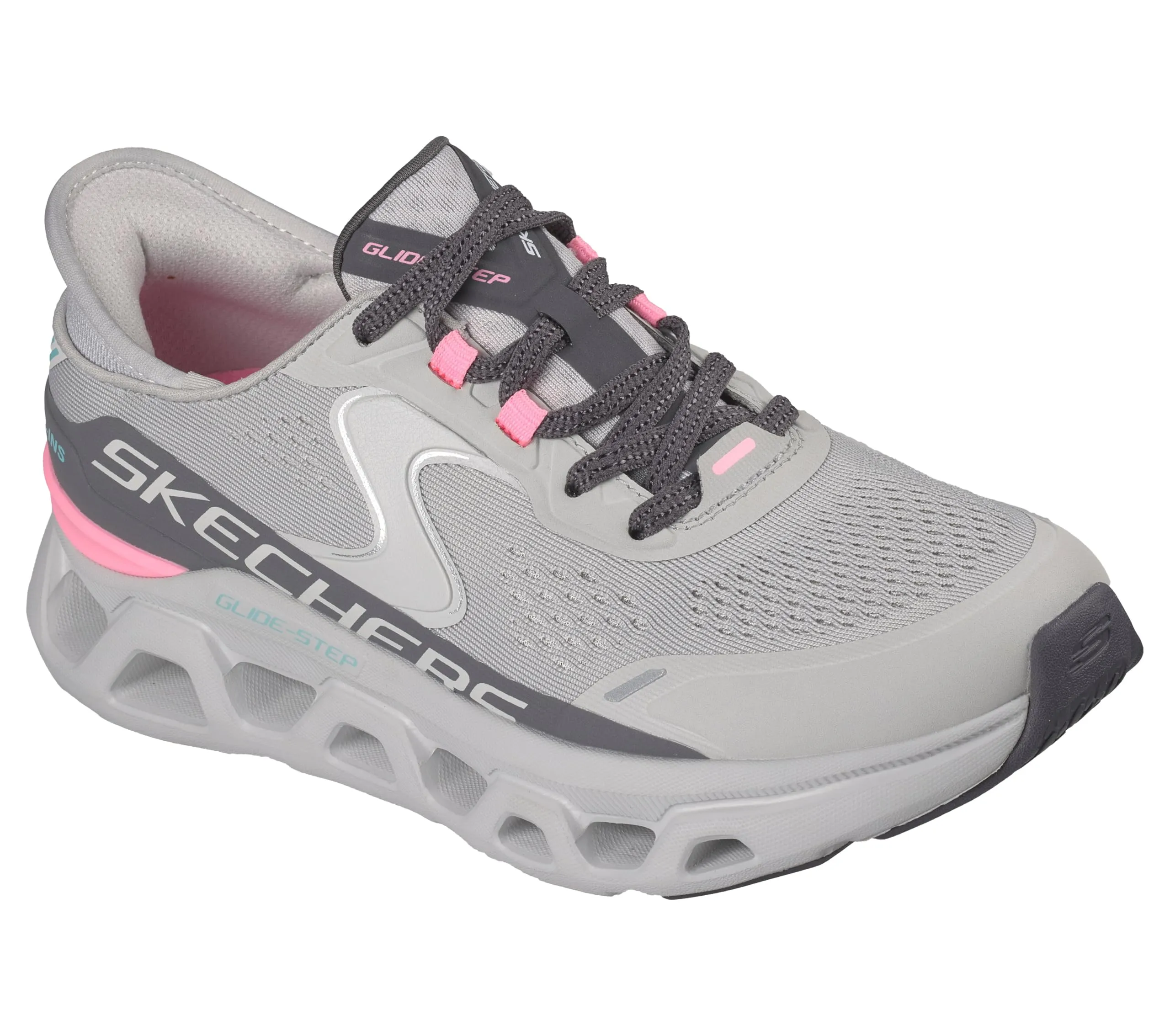Skechers Women's Glide-Step Altus Slip-On, Grigio, 36 EU - immagine 8
