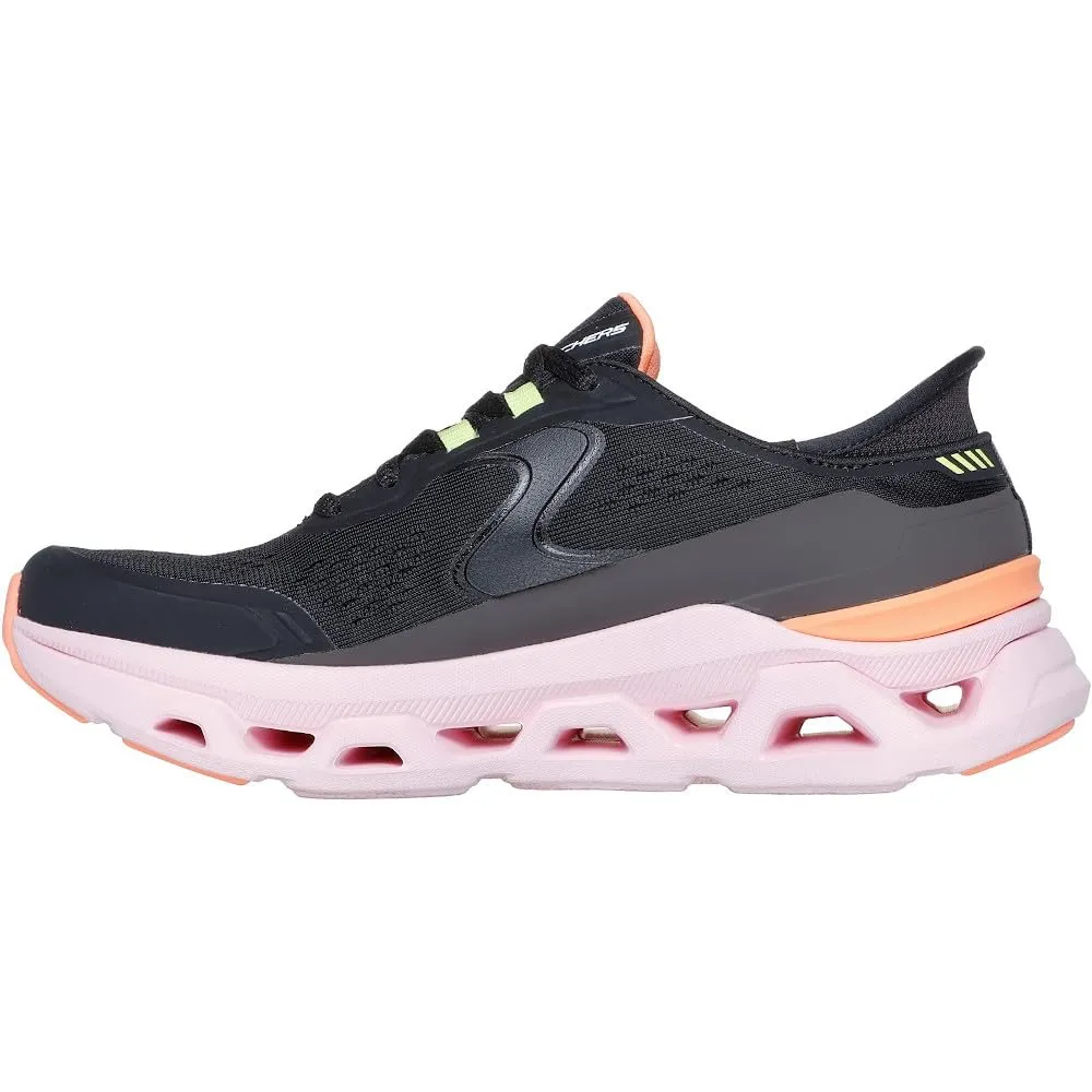 Skechers Glide-Step Altus Slip-On, Black Synthetic Mesh Multi Trim, 37.5 EU - immagine 5