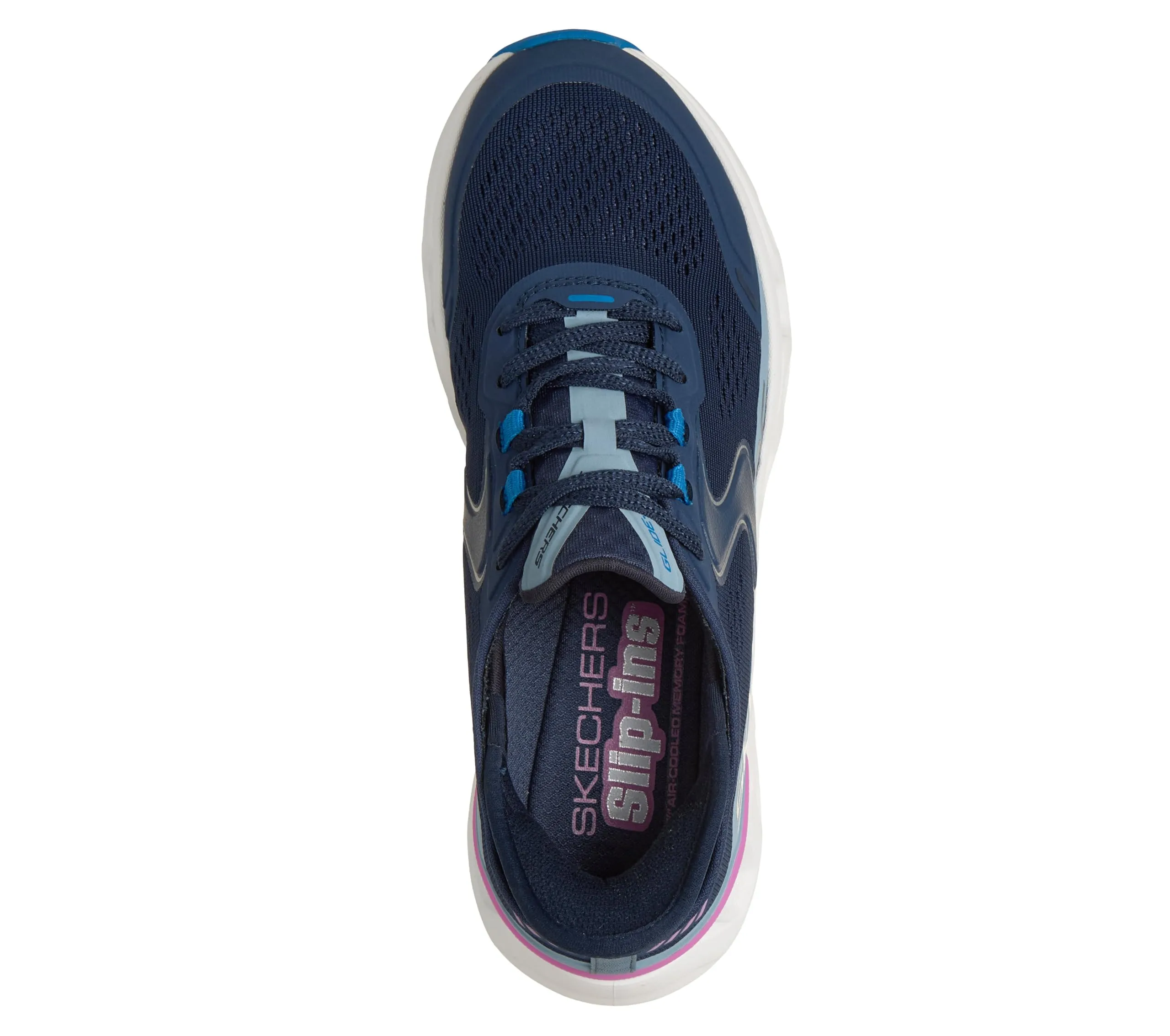 Skechers Glide-Step Altus Sneaker da Donna, Navy Blu, 35 EU - immagine 4