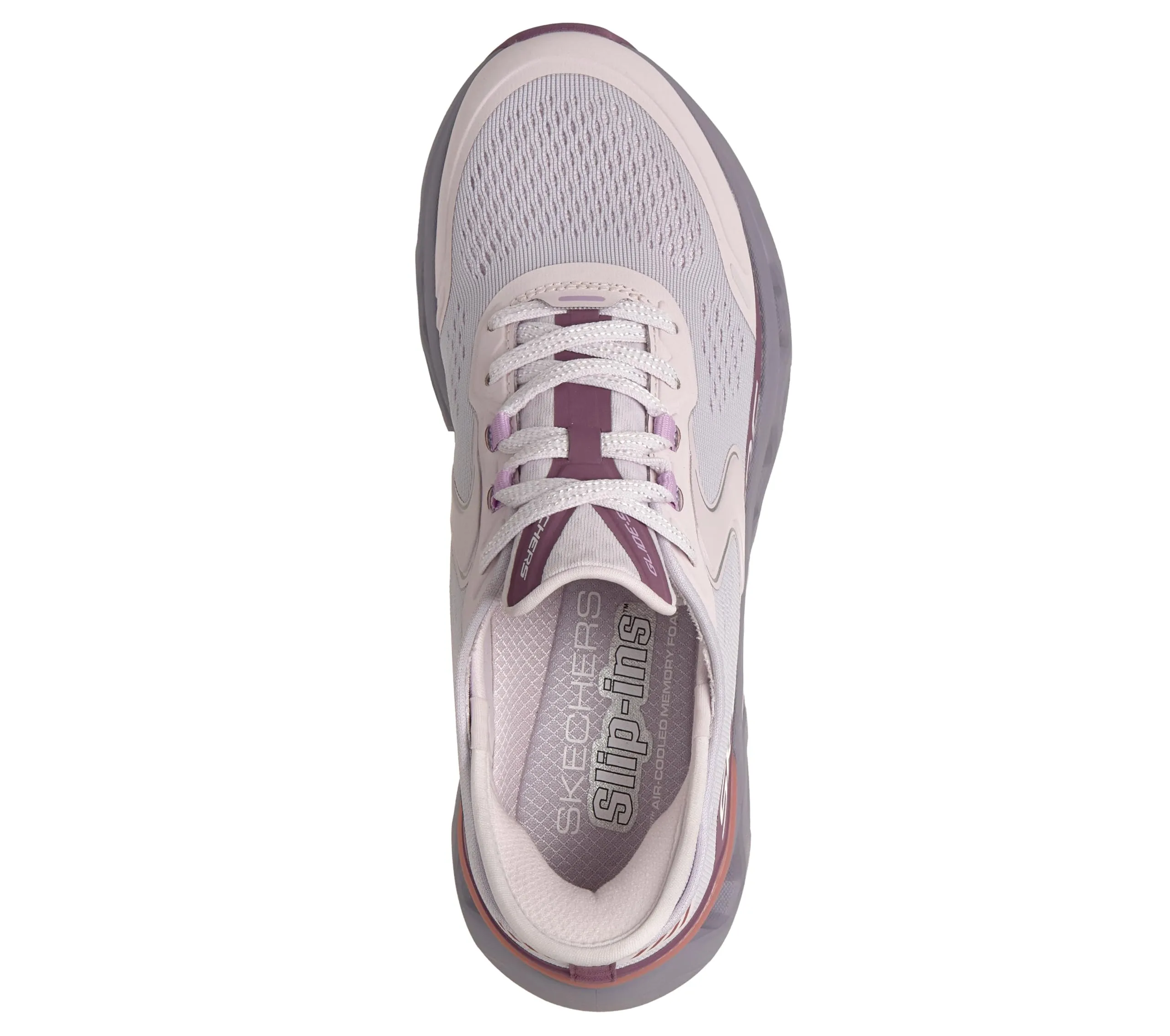 Skechers Glide-Step Atlus Pantofole da donna, Lavanda - immagine 3