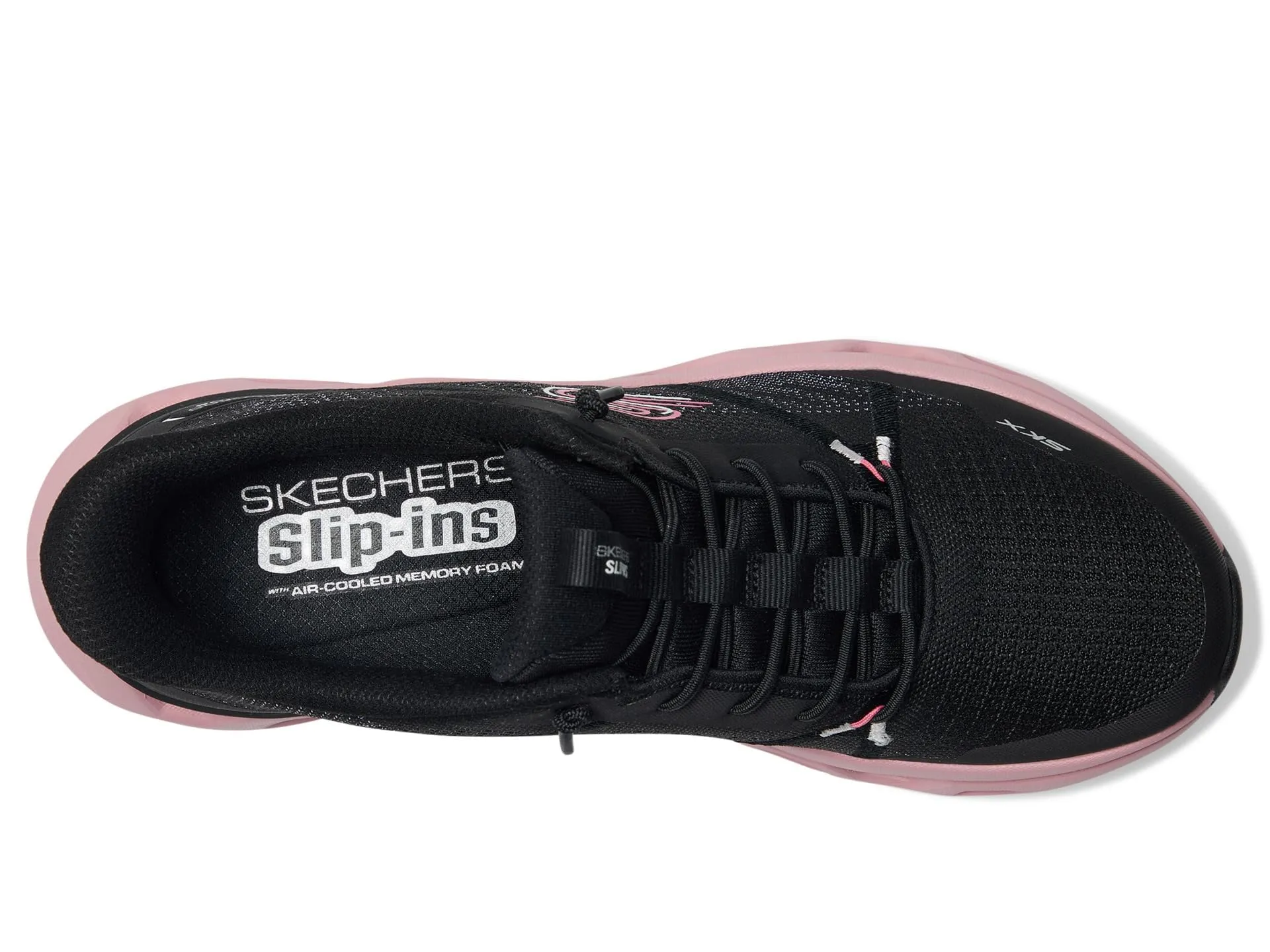 Skechers Glide-Step Atlus Hands-Free Slip-in Sneaker, Nero/Nero, 5 Wide - immagine 2