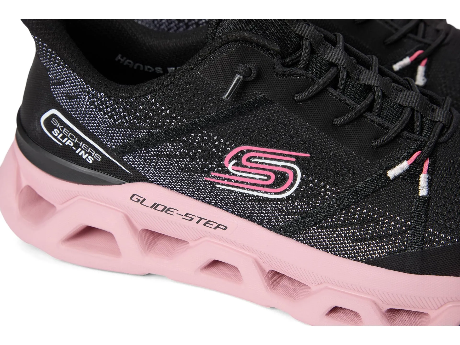 Skechers Glide-Step Atlus Hands-Free Slip-in Sneaker, Nero/Nero, 5 Wide - immagine 6