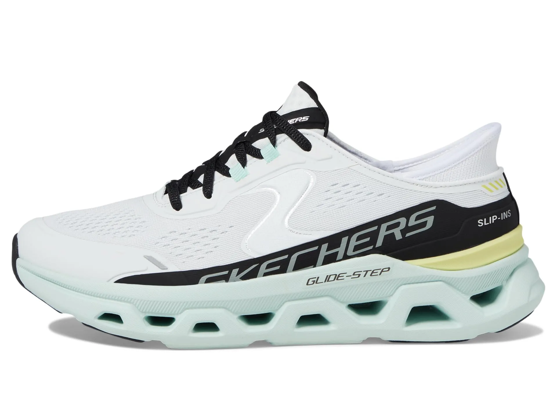 Skechers Glide-Step Atlus Sneaker da Donna Senza Mani - Bianco/Multicolore - immagine 4