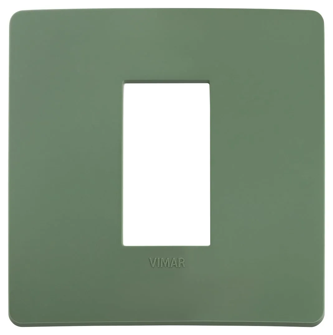 Vimar Plana Up Placca 1 Modulo, 14641U.17, Salvia Matt - immagine 1