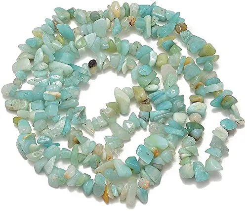 TENET Collana in pietre naturali Amazzonite - 84 cm - immagine 1