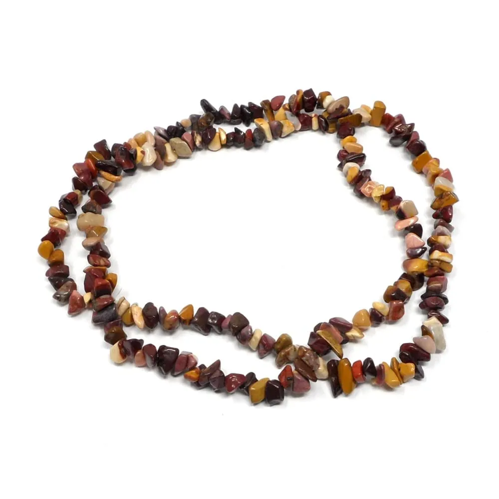 TENET Collana chips in pietre naturali Mokaite, 84 cm - immagine 5