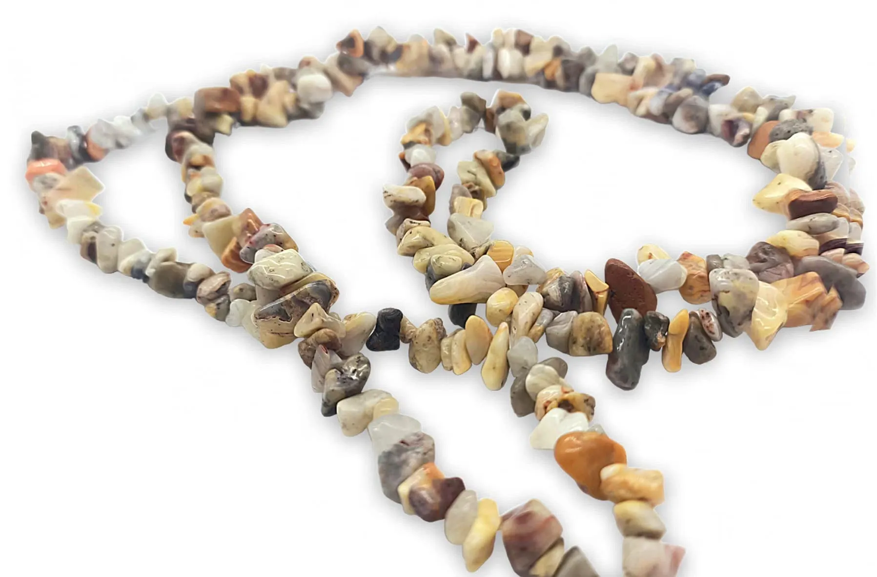 TENET Collana in pietre naturali Agata Crazy, 84 cm - immagine 1
