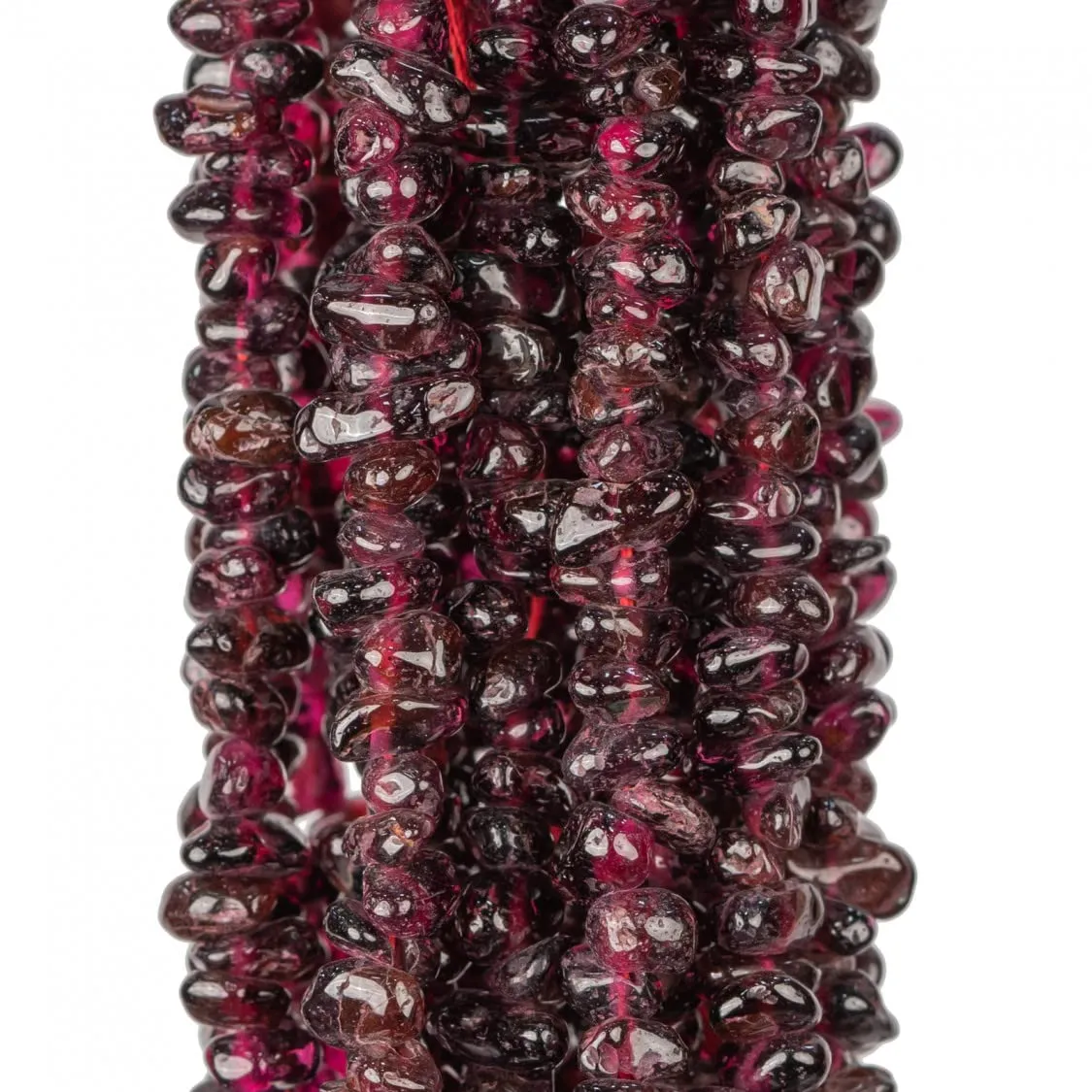 TENET Collana in pietre naturali Granato 84 cm - immagine 6