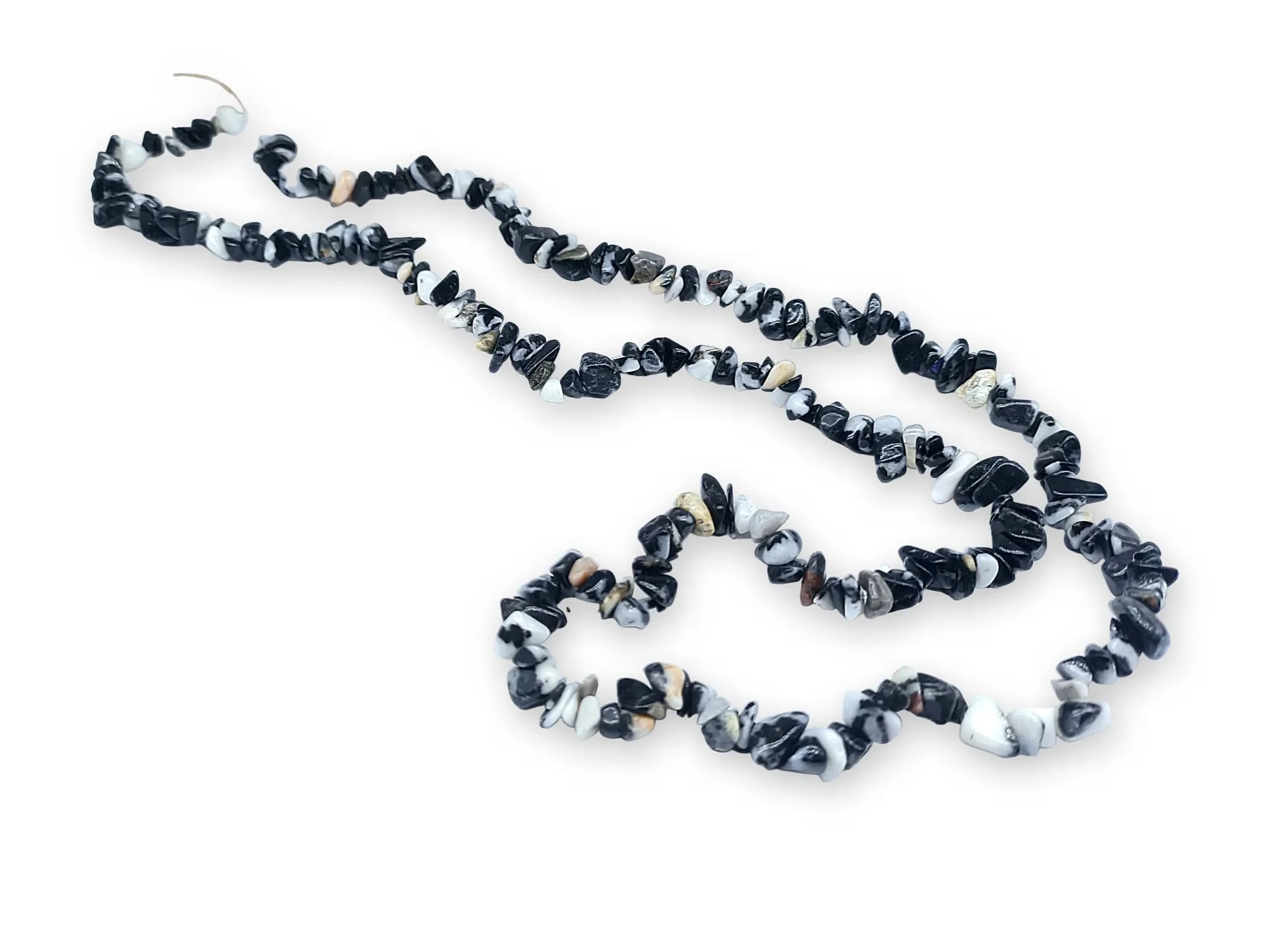 TENET Collana in pietre naturali Diaspro Zebra, 84 cm - immagine 1