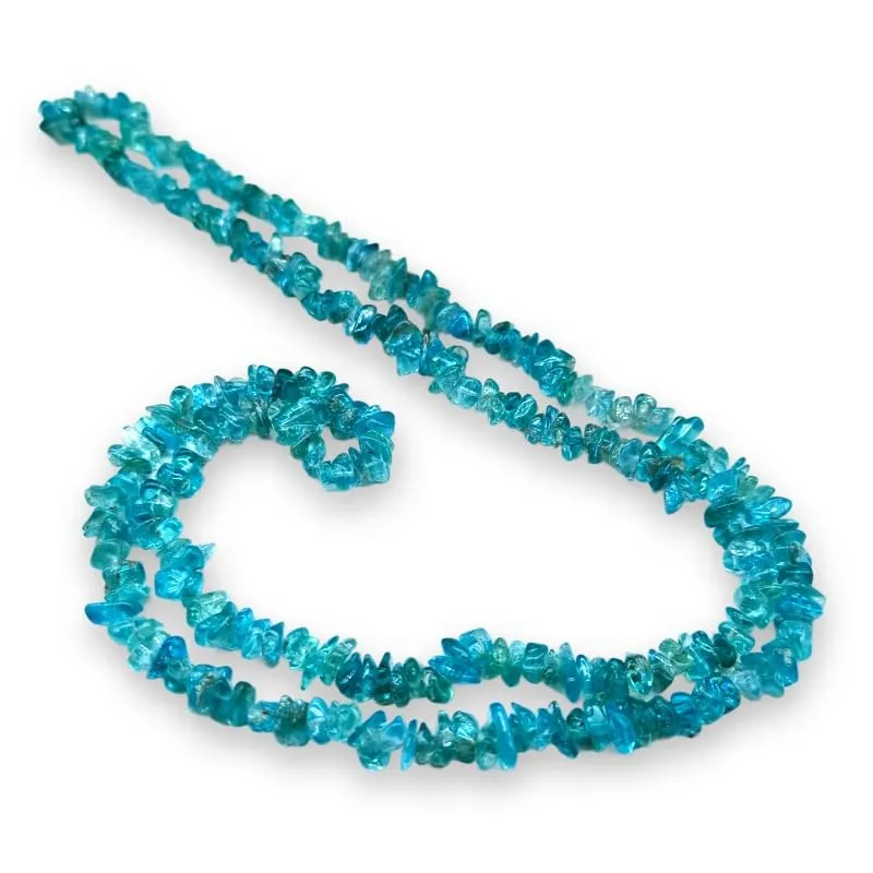 TENET Collana chips in pietre naturali Apatite Extra, 84 cm - immagine 1