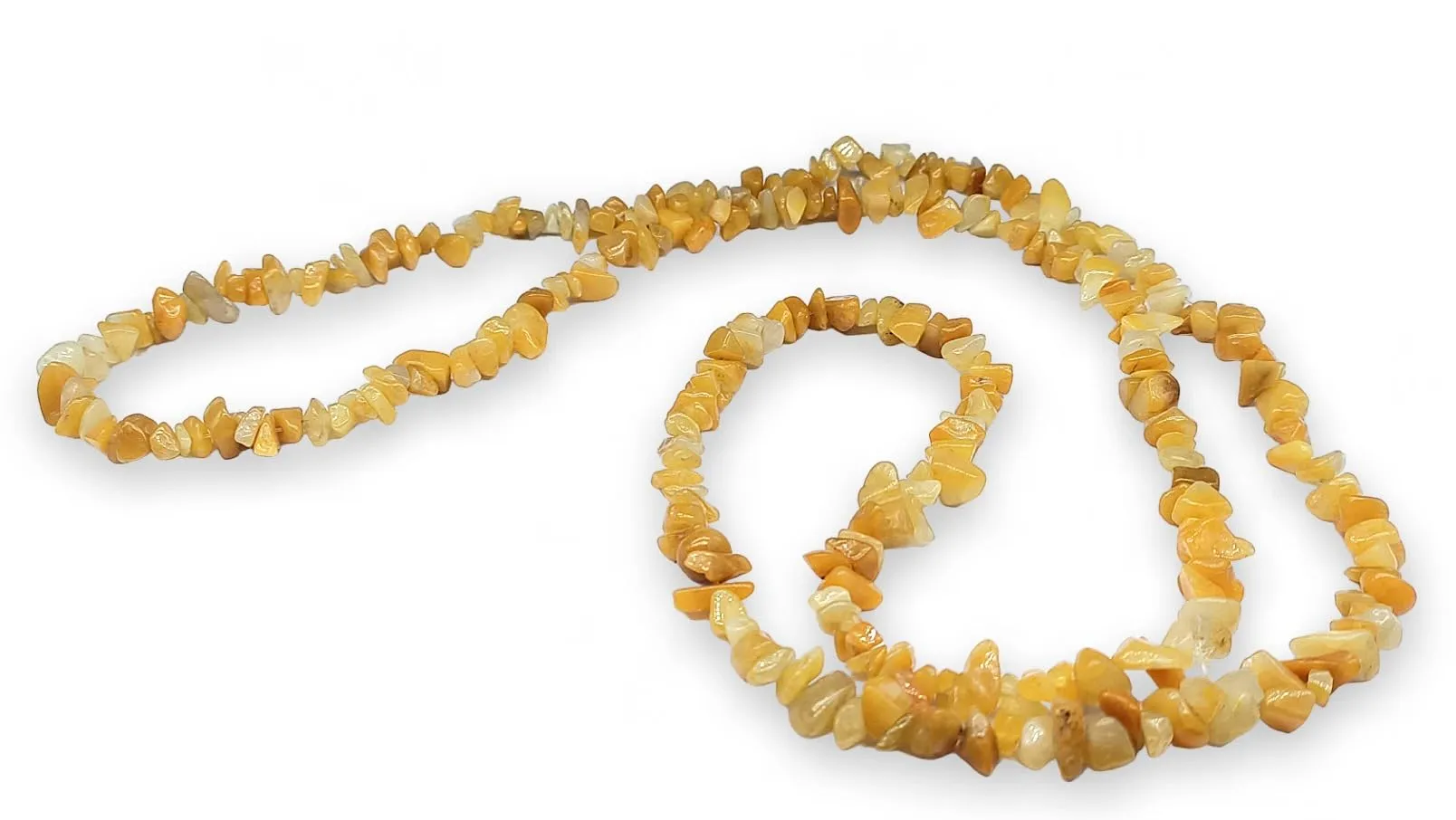 TENET Collana Chips in Pietre Naturali Topazio, 84 cm - immagine 1