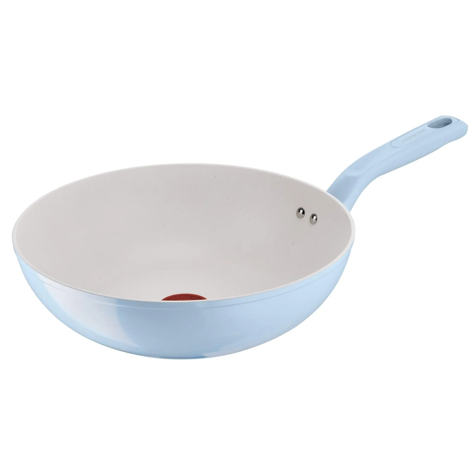 Lagostina Brezza Wok Antiaderente Mineralia con Thermo-Signal, 28 cm, Compatibile con Induzione - immagine 1
