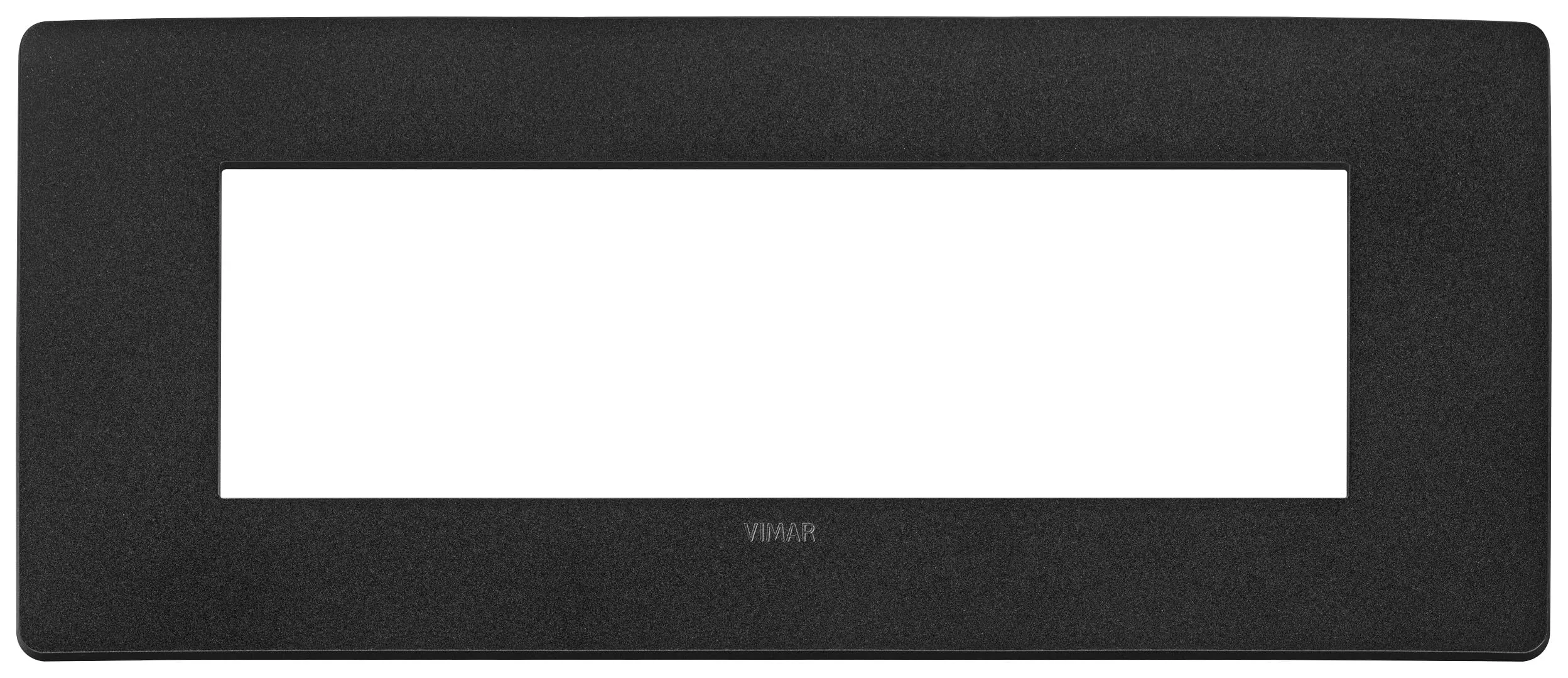 Vimar Plana Up Placca 7 Moduli 14657U.19 Nero Matt - immagine 1
