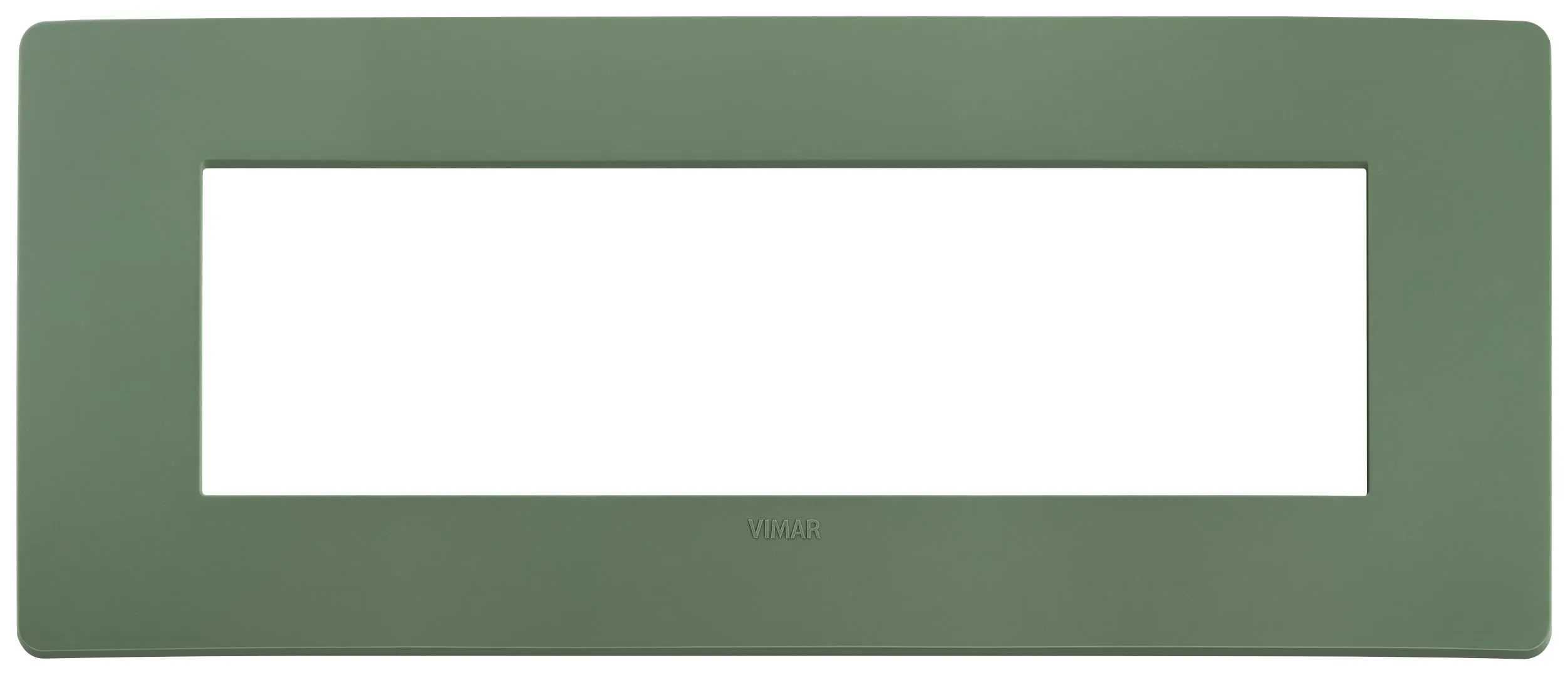 Vimar Plana Up Placca 7 Moduli, 14657U.17, Salvia Matt - immagine 1