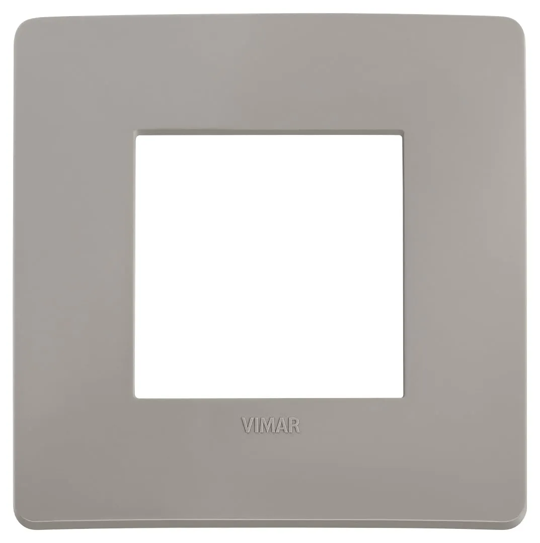 Vimar Plana Up 2 Moduli 14642U.14, Grigio Cemento - immagine 1
