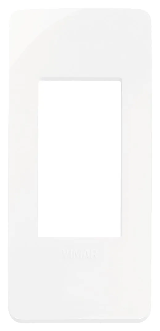 Vimar Plana Up Placca 1 Modulo per Pannelli 14666U.01, Bianco - immagine 1