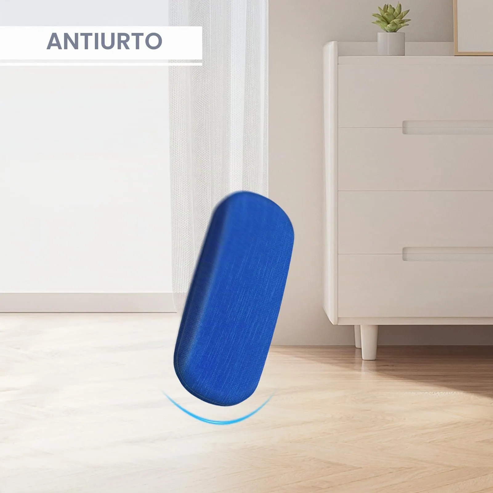 FINTIE Custodia Occhiali Rigida, Blu Setoso - immagine 5
