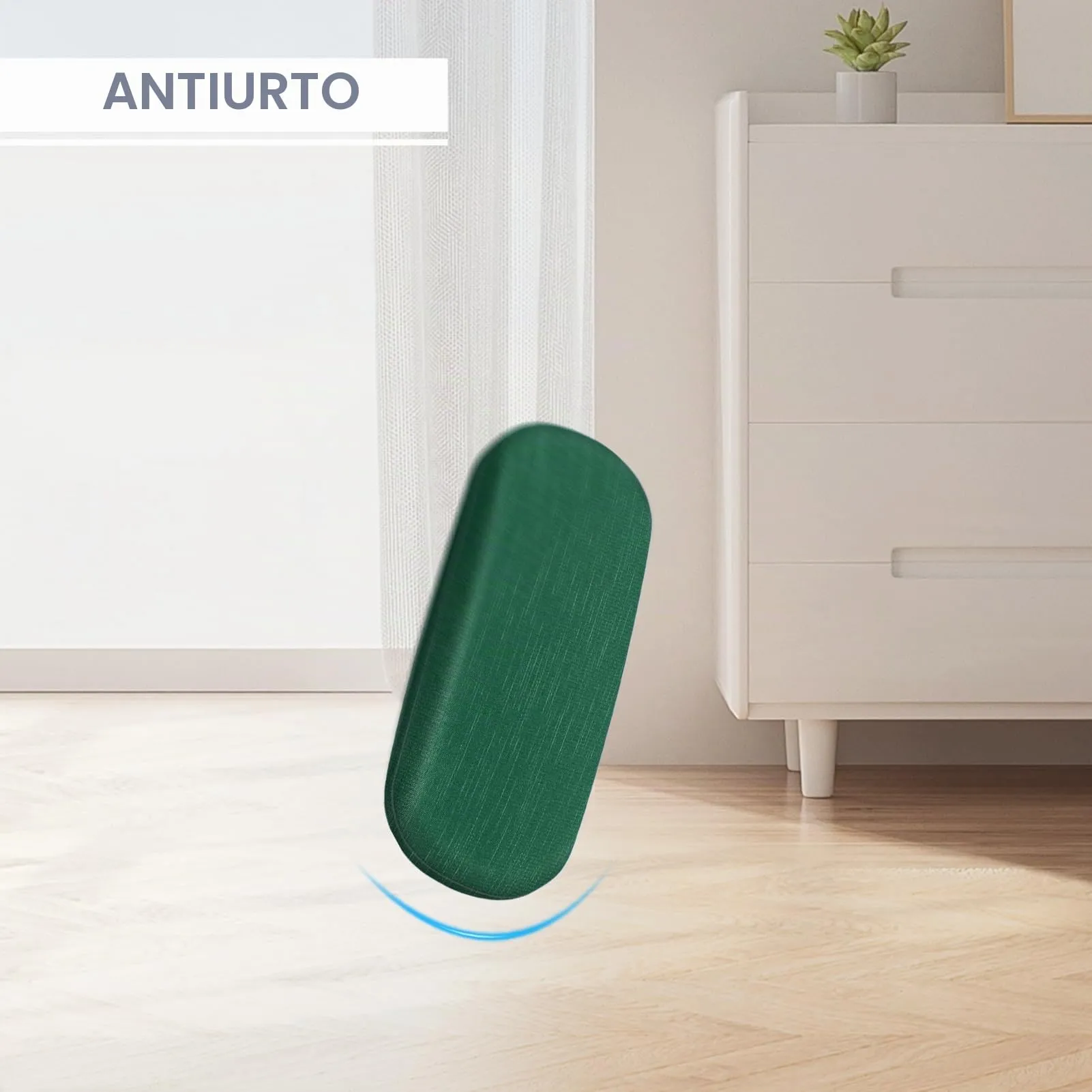 FINTIE Custodia Occhiali Rigida, Verde Setoso - immagine 5
