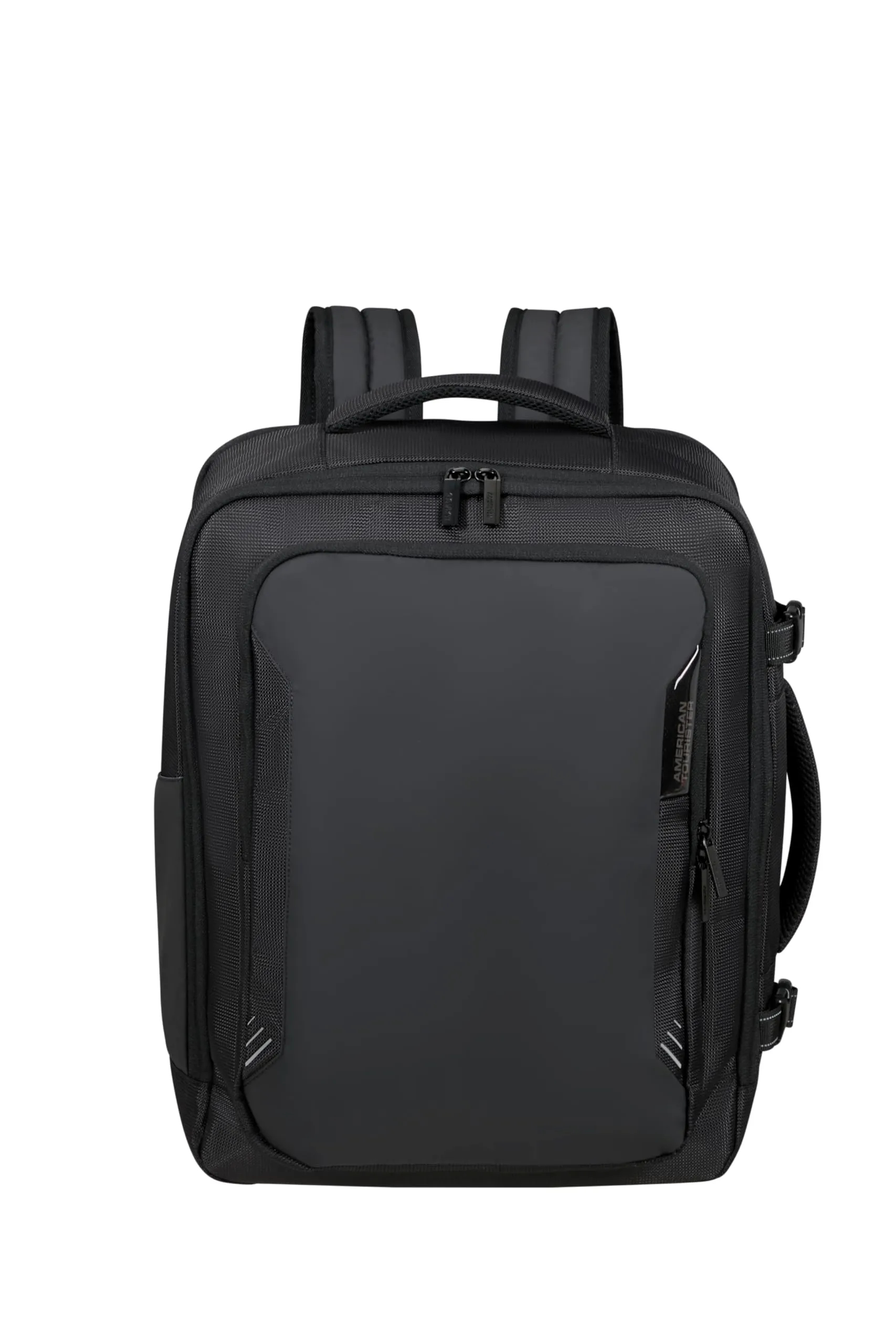 American Tourister Take2Cabin Pro Zaino Bagaglio a Mano Underseat, 45 x 36 x 20 cm, 38 L, Nero Flash - immagine 2