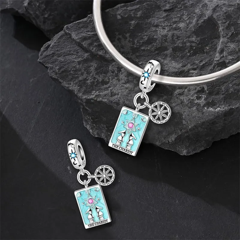 Pandach Bead Charm in Argento Sterling 925 con Cubic Zirconia per Braccialetti e Collane Europei - immagine 2