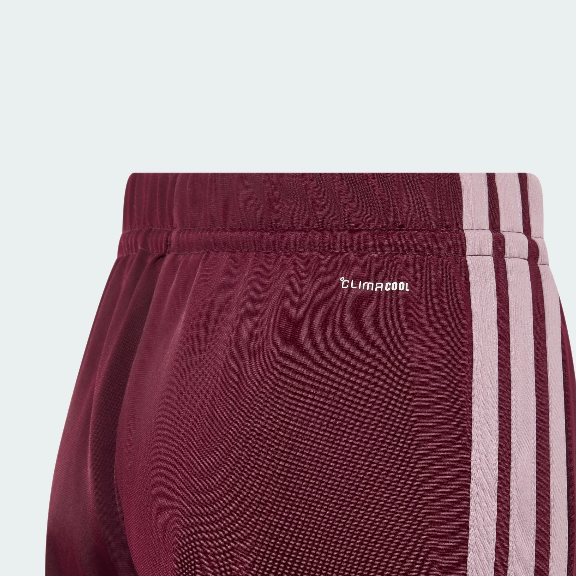 adidas Seasonal Essentials Tiberio 3 Stripes Tricot Track Suit, Maroon/Magic Mauve, 9-10 Years - immagine 4