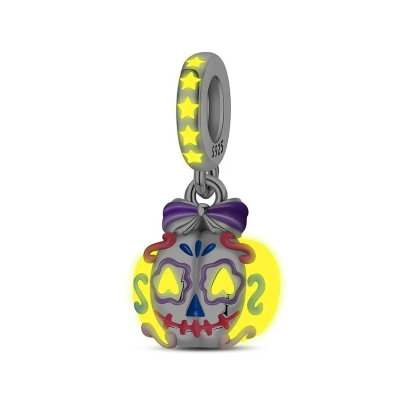 Pandach Bead Charm Ciondolo Argento Sterling 925 con Cubic Zirconia per Braccialetti e Collane Europei - immagine 4