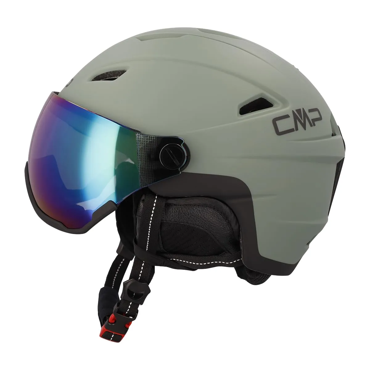 CMP Casco da sci Wa-2 con visiera, 38B4677, Musk, L - immagine 5
