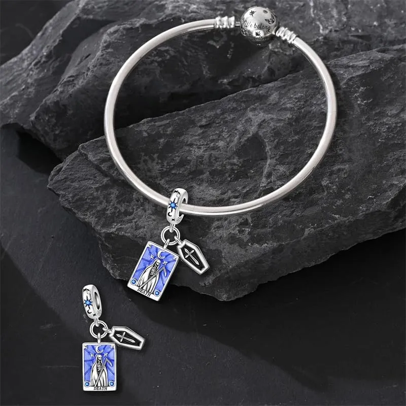 Pandach Bead Charm in Argento Sterling 925 con Cubic Zirconia per Braccialetti e Collane Europee - immagine 3