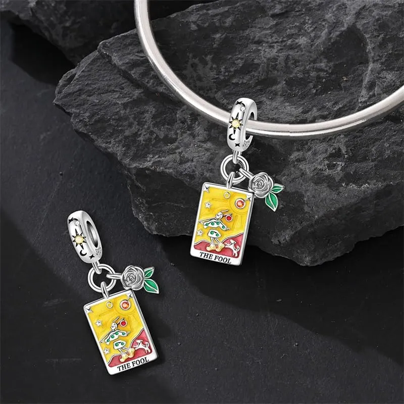 Pandach Bead Charm in Argento Sterling 925 con Cubic Zirconia per Braccialetti e Collane Europei - immagine 2