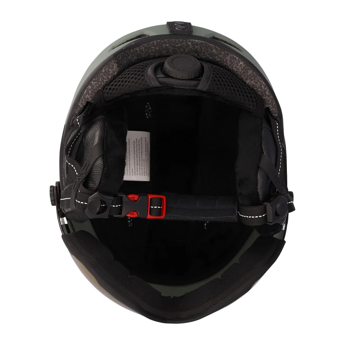 CMP Casco da sci Wa-2 con visiera, 38B4677, Musk, M - immagine 8