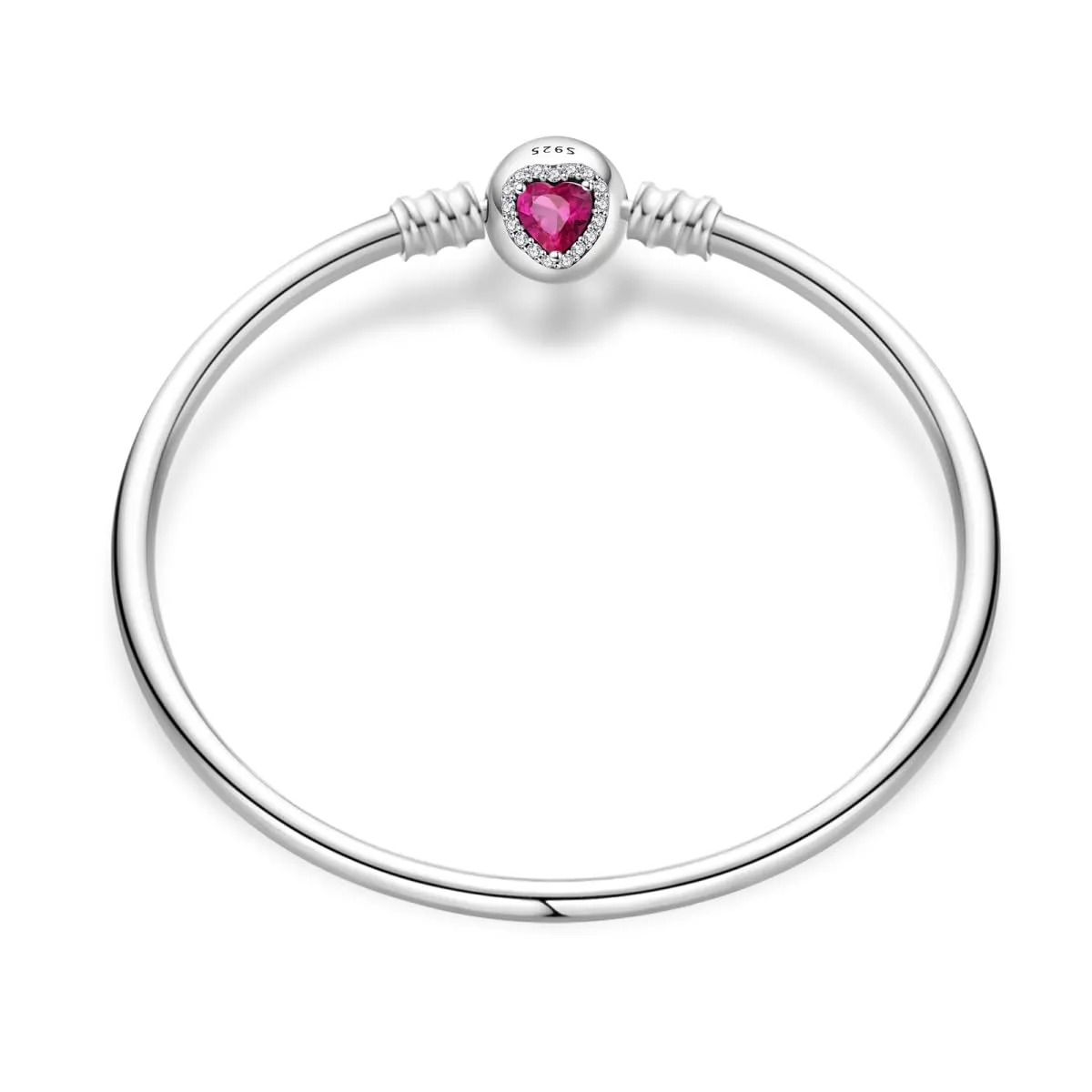 KUNSIR Bracciale Snake in Argento Sterling 925 per Donna, Compatibile con Pandora, 20cm - immagine 1