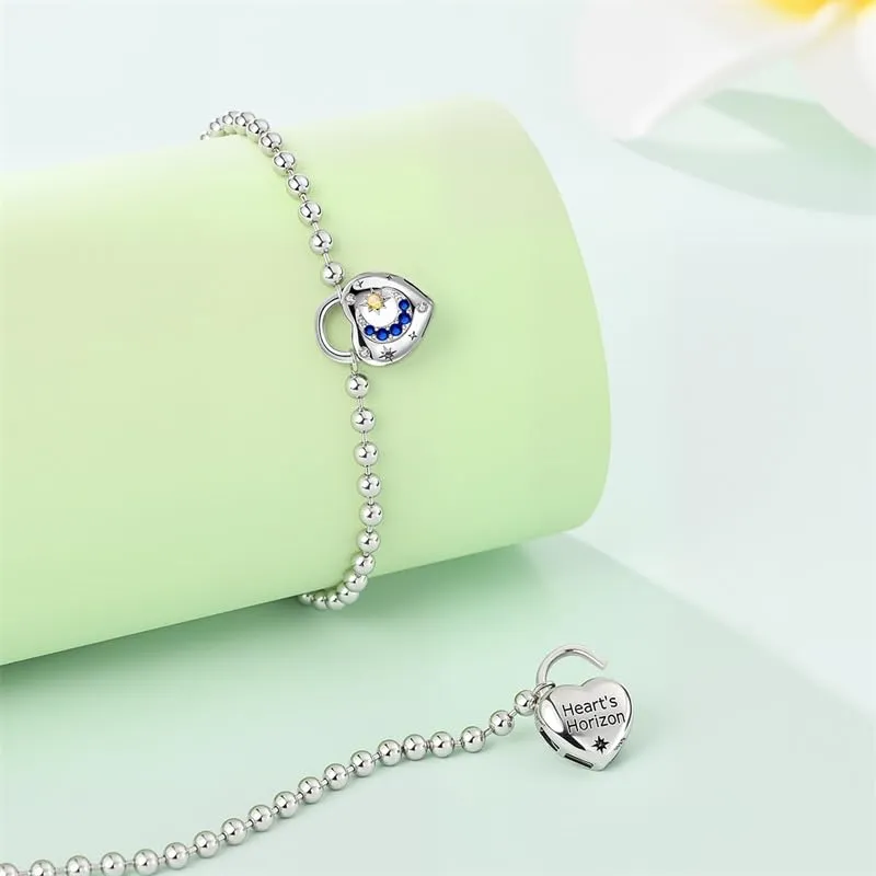 KUNSIR Moments Bracciale Donna in Argento Sterling 925 Snake, Compatibile con Pandora, 20cm - immagine 3