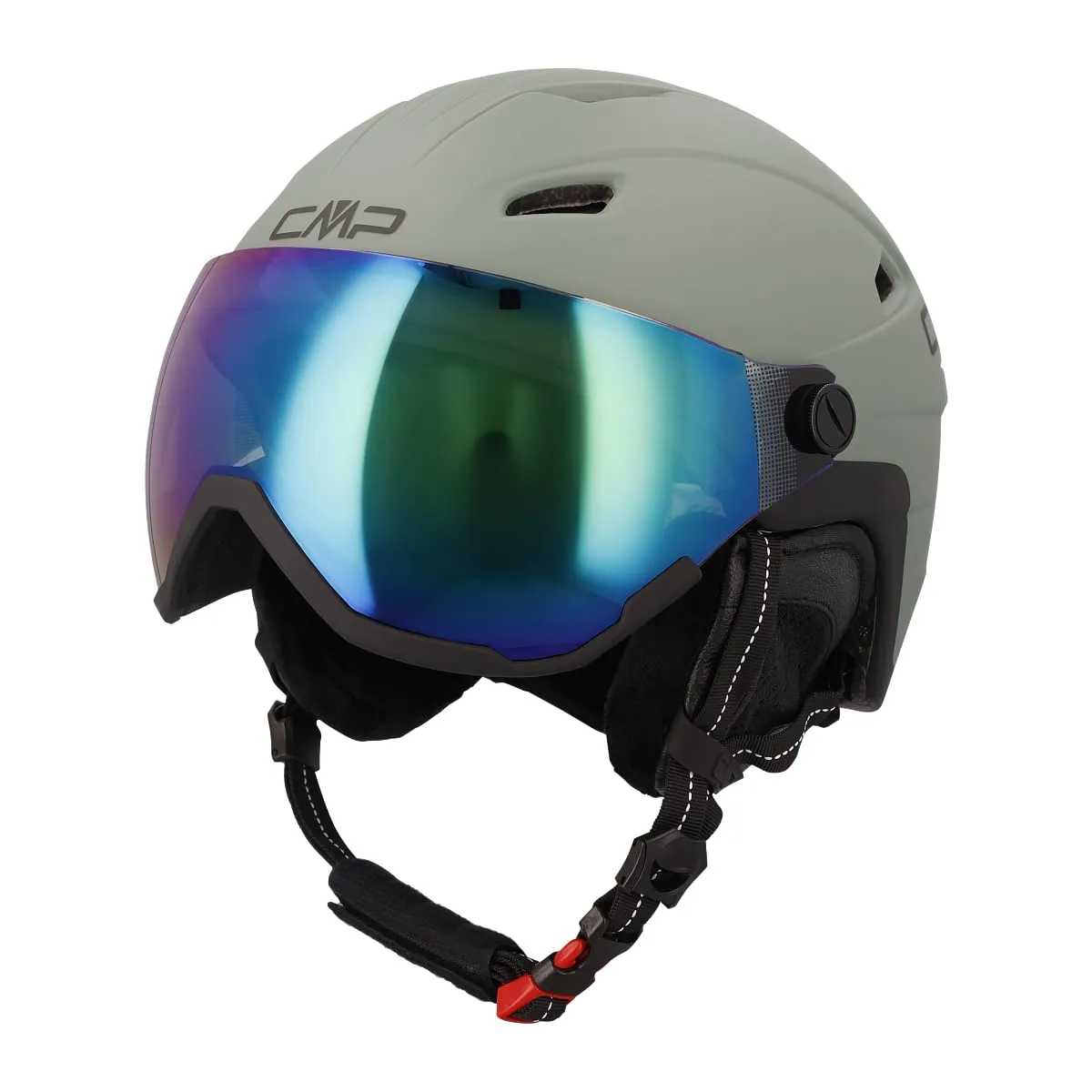 CMP Casco da sci Wa-2 con visiera, 38B4677, Musk, XL - immagine 1