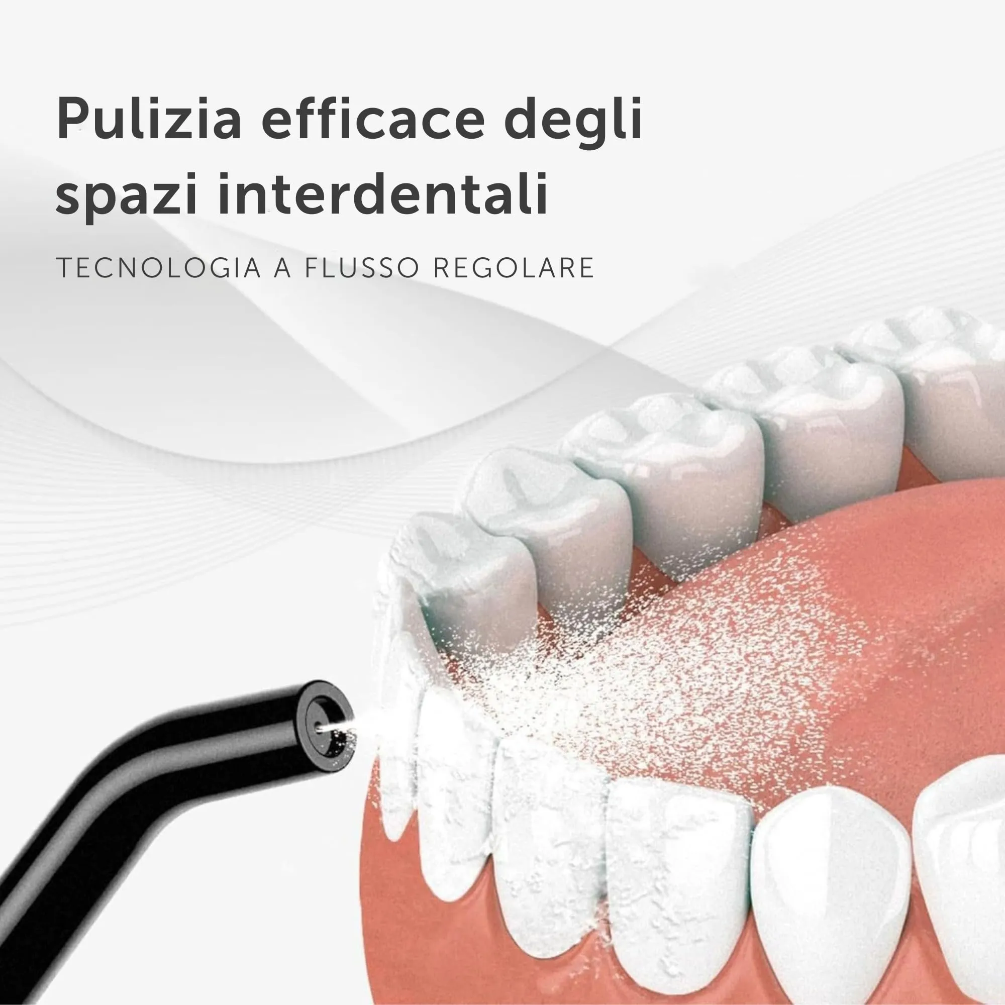 WonderSmile Irrigatore Orale Pro, SmoothFlow, 5 Modalità, Ultimate Black - immagine 3