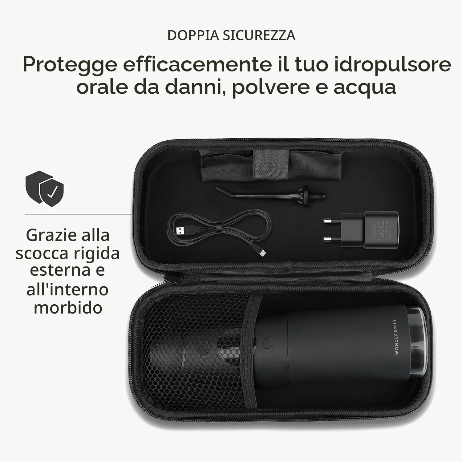 WonderSmile Irrigatore Orale PRO SmoothFlow con 5 modalità - immagine 2