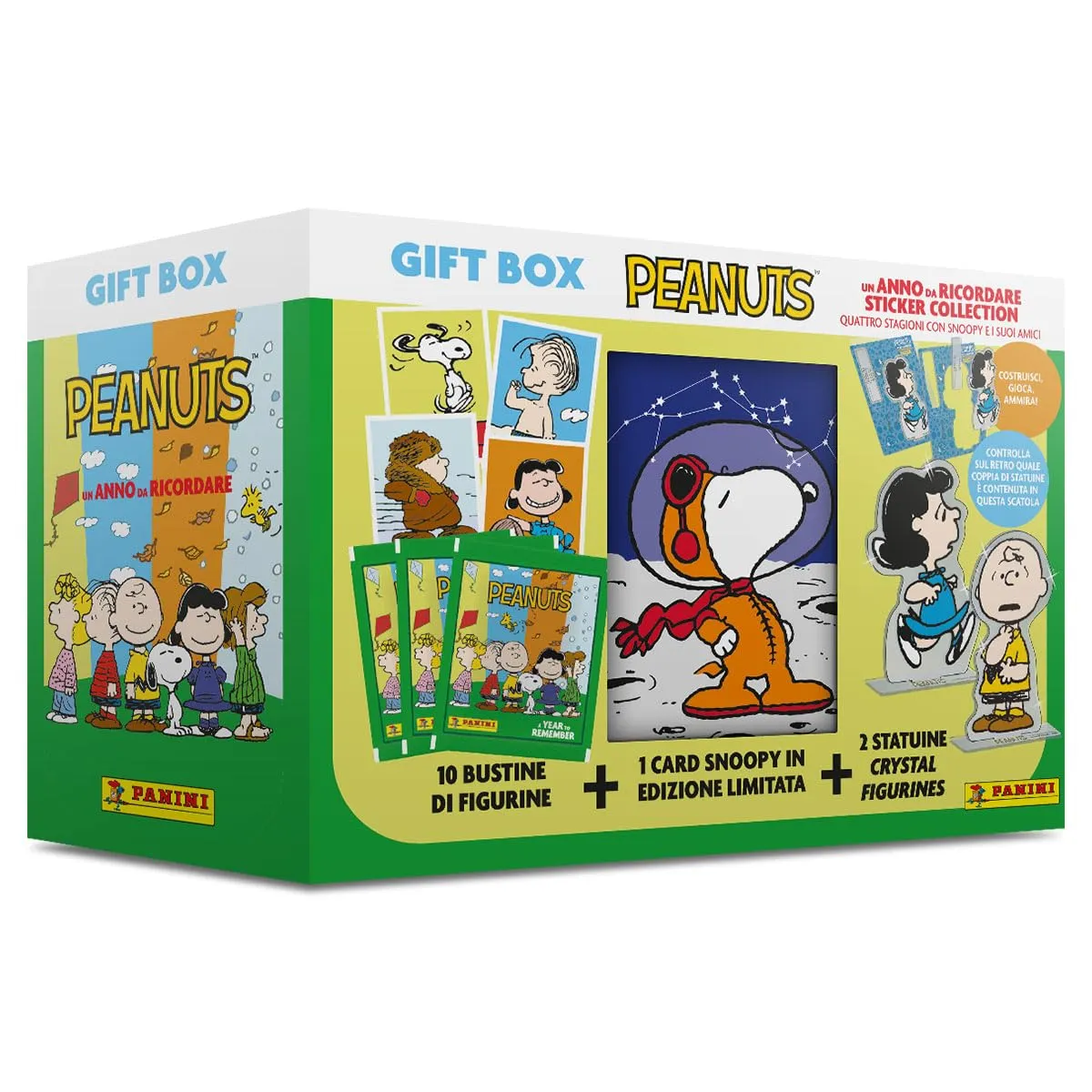 Peanuts: Un Anno da Ricordare - Gift Box B con Statuine di Snoopy, Woodstock e Franklin - immagine 2