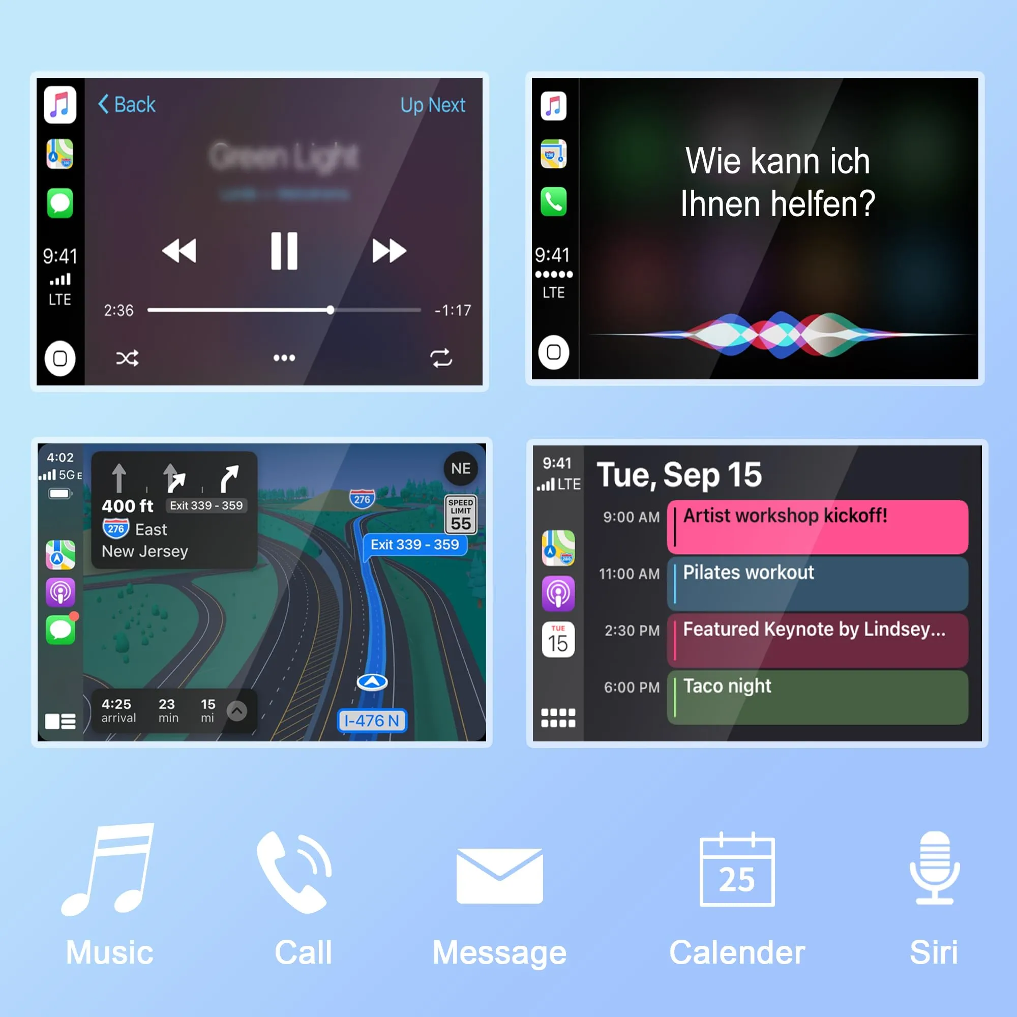 Alltolink Adattatore CarPlay Wireless da Cablato a Senza Fili, iOS 10+ - immagine 7