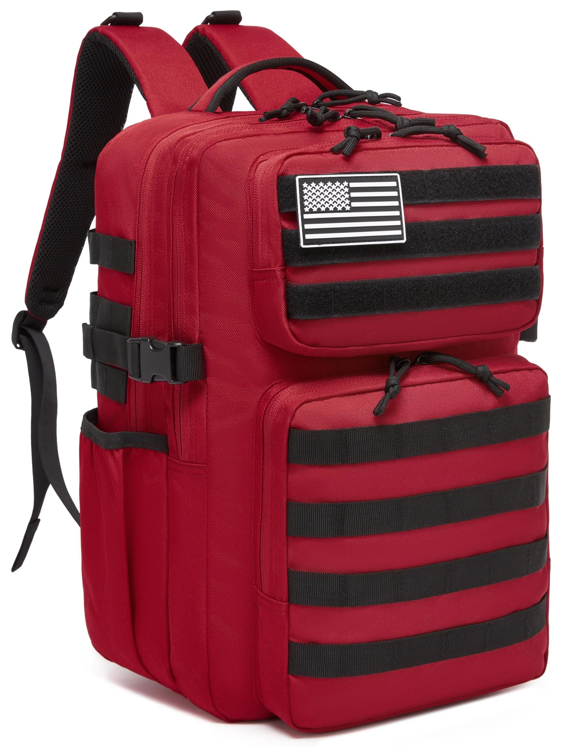 Wotony Zaino Tattico Militare Impermeabile, Sistema Molle, 35L, Solidi Getaway - immagine 1