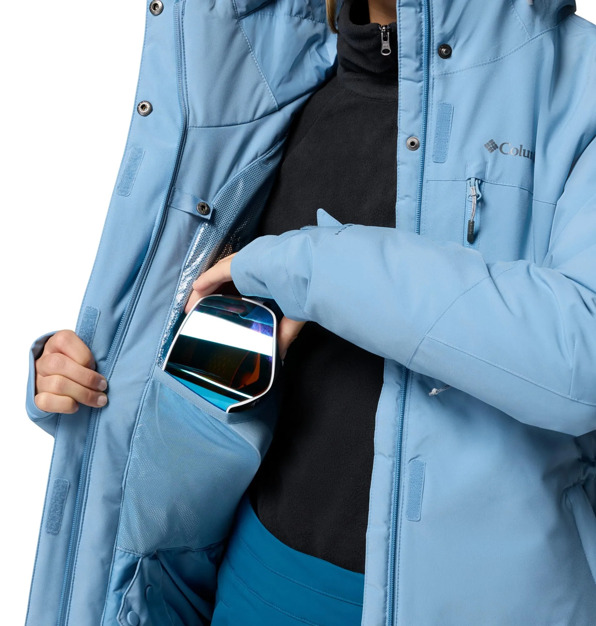 Columbia Ava Alpine 2 Giacca da Sci Donna, Rainy Day, S - immagine 5